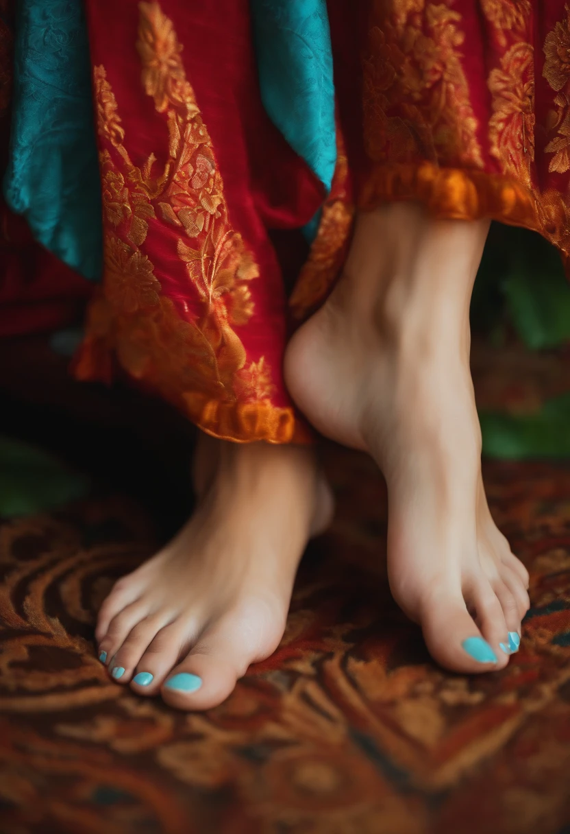 Feet , girl showing feet
