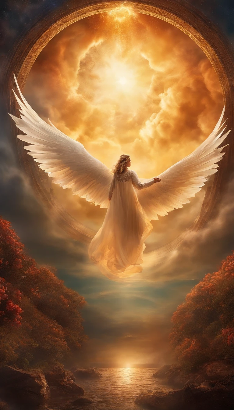 Imagine an interesting scenario,Heaven transcends the ethereal light and the melody of celestial bodies,Possessed immortals
