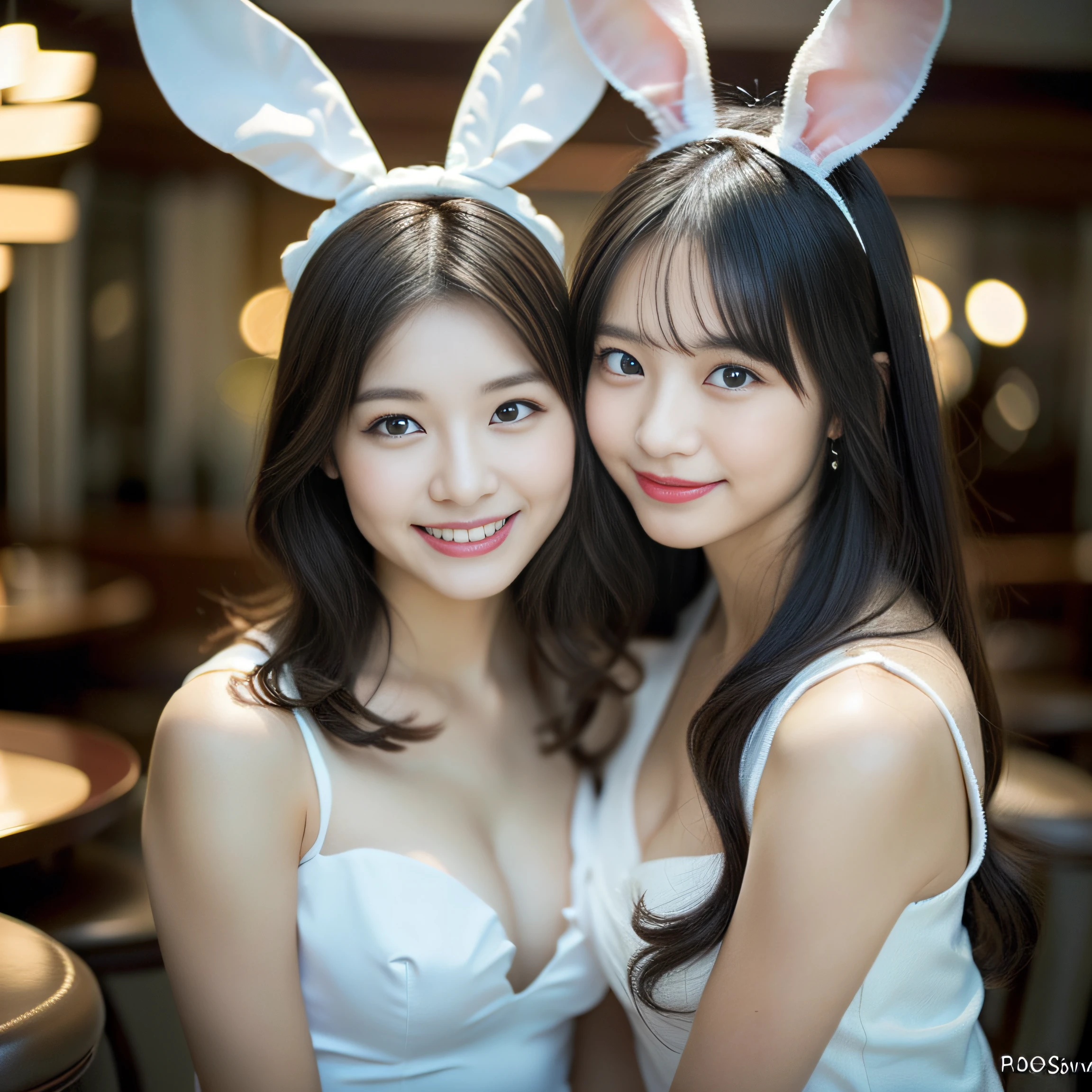 Realistic, beautiful girls, models, Asian s, Halloween costumes, dress, upskirt, innocent, showing panties, having fun, skirt, kissing