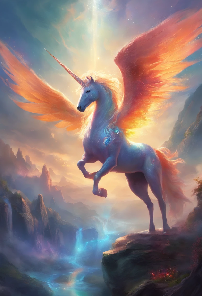 A creature like a unicorn,Like a dragon,Like a phoenix,Like a turtle