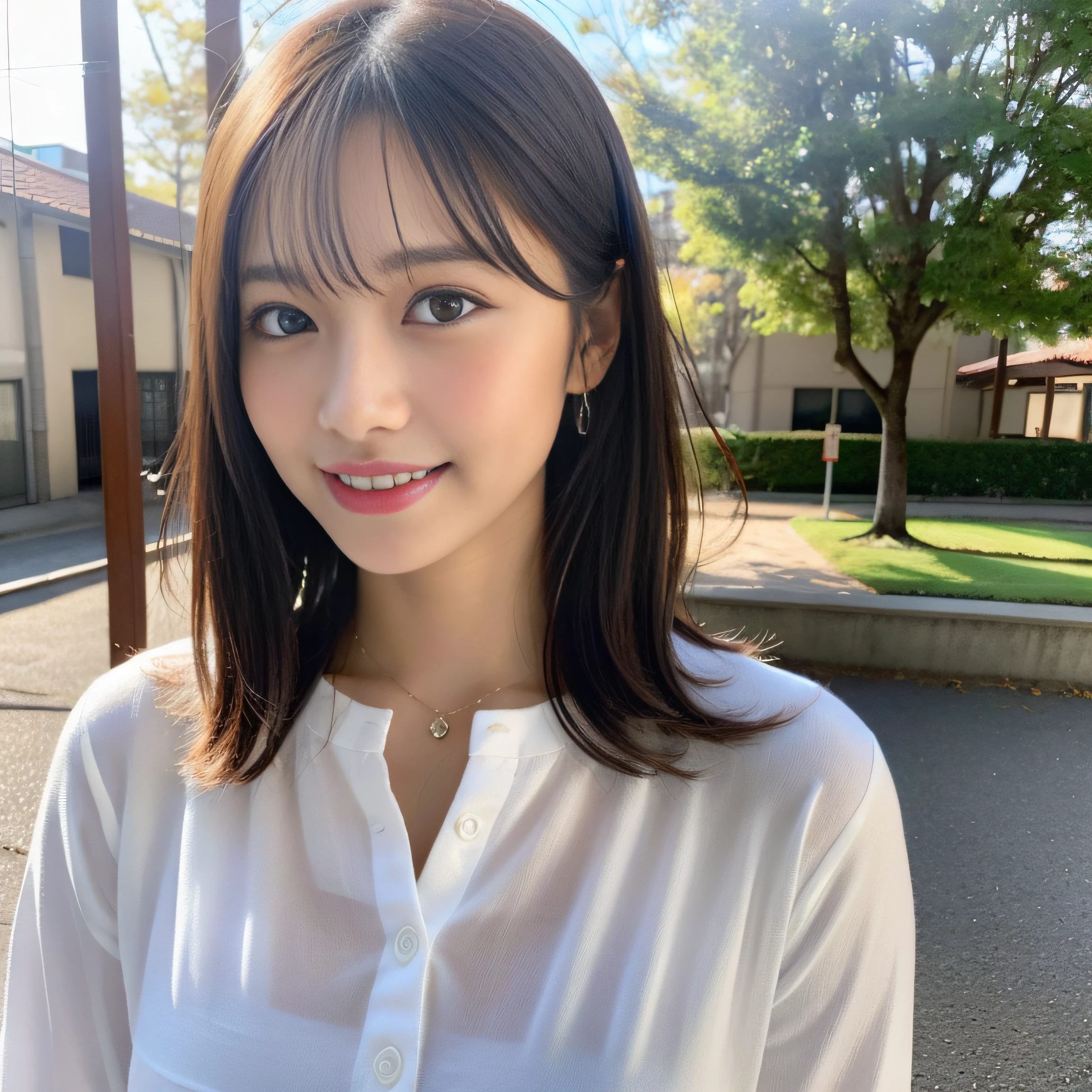 (8K、Raw photography、top-quality、masuter piece:1.2)、ultra-detailliert、ultra res、(realisitic、rialistic photo:1.37)、portlate、high-definition RAW color photography、Professional Photography、highly detailed and beautiful、ighly detailed、8K Picture Wallpaper、amazing detailed、huge filesize、Official art、Highly detailed CG Unity 8K wallpapers、highly detailed beautiful girl、extra detailed face、extremely detailed eye、highlydetailed skin、extremely detailed fingers、highly detailed nose、very detailed detailed mouth、Perfect Anatomy、细致背景、Detailed clothing、女の子1人、(20:1.2)、in her 20s、Cute little girl s、Realistic body、小柄、de pele branca、glistning skin、Slim body、Handsome body、A dark-haired、short-hair、(bluntbangs: 1.2)、A smile、kawaii、nogizaka、kawaii faces、Lifelike face、Delicate eyes、Sauce order、see -through、耳Nipple Ring、Looking at the camera、cowboy shot、front facing、standing athletic pose、Contrapo、动态照明、ultra gigantic tits、cowboy shot、The upper part of the body:1.2、Gravure Pose