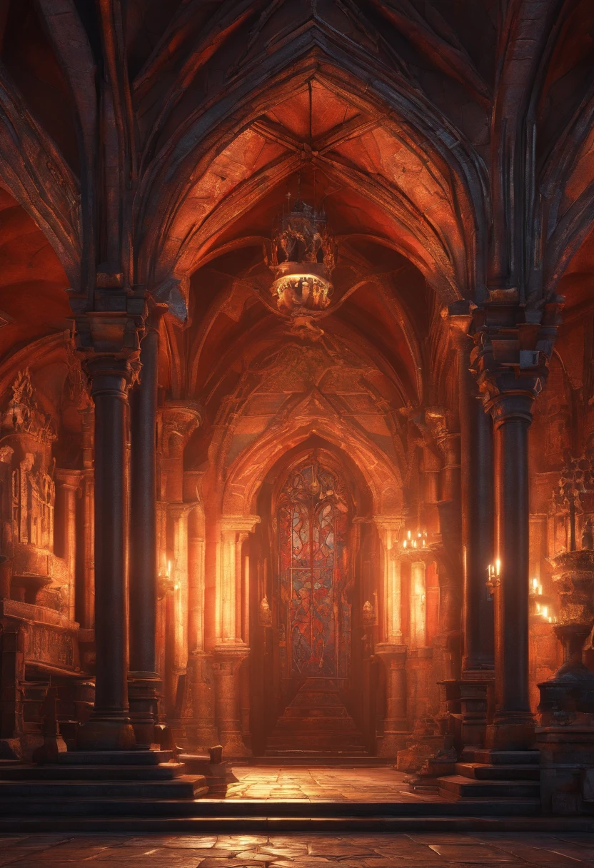 Castlevania Lord of the shadows hyper realistic super detailed Dynamic shot master piece