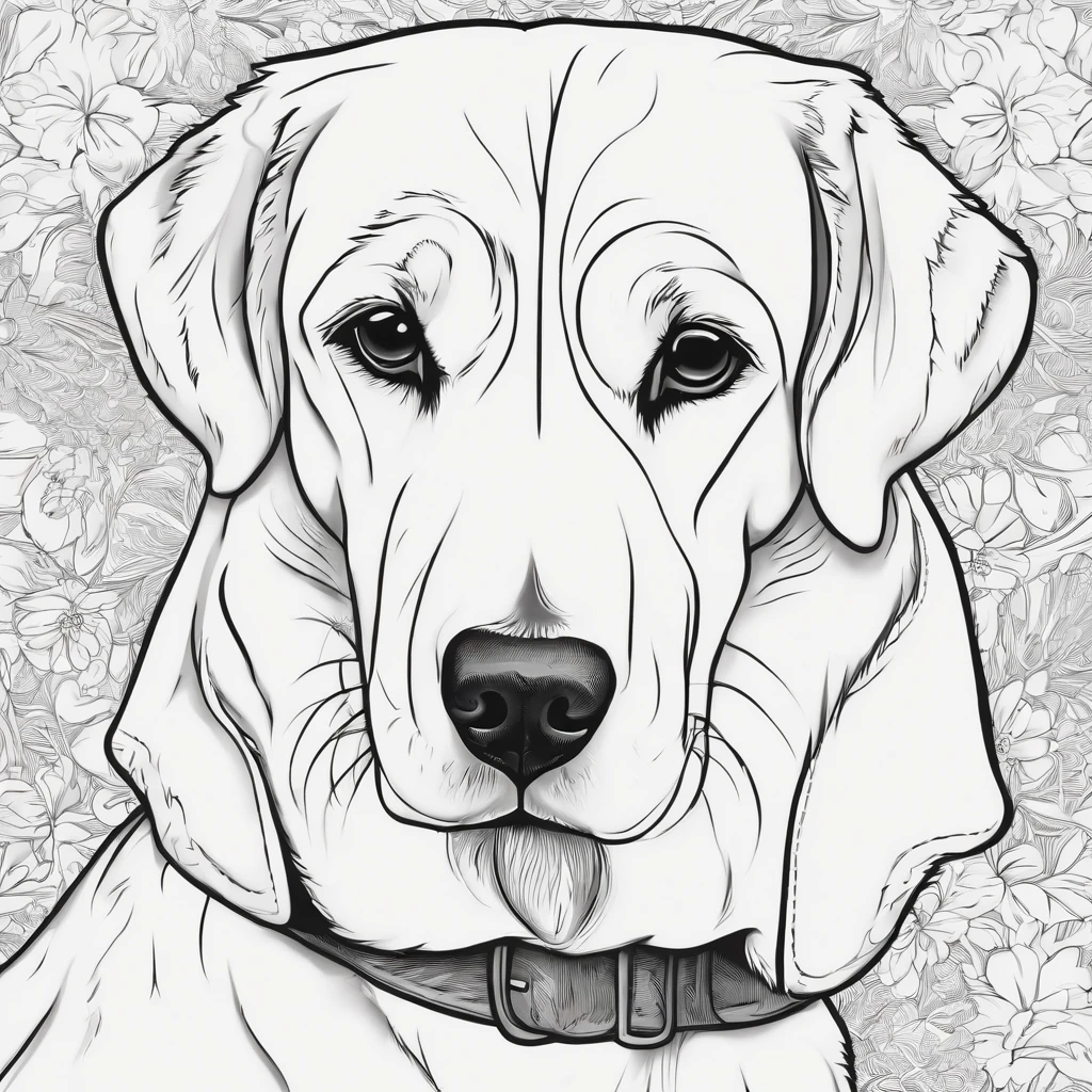 dog, cartoon, plano de fundo do desenho de linha, fundo branco, monocromatic, desenho de linha, ((esquete)), para colorir