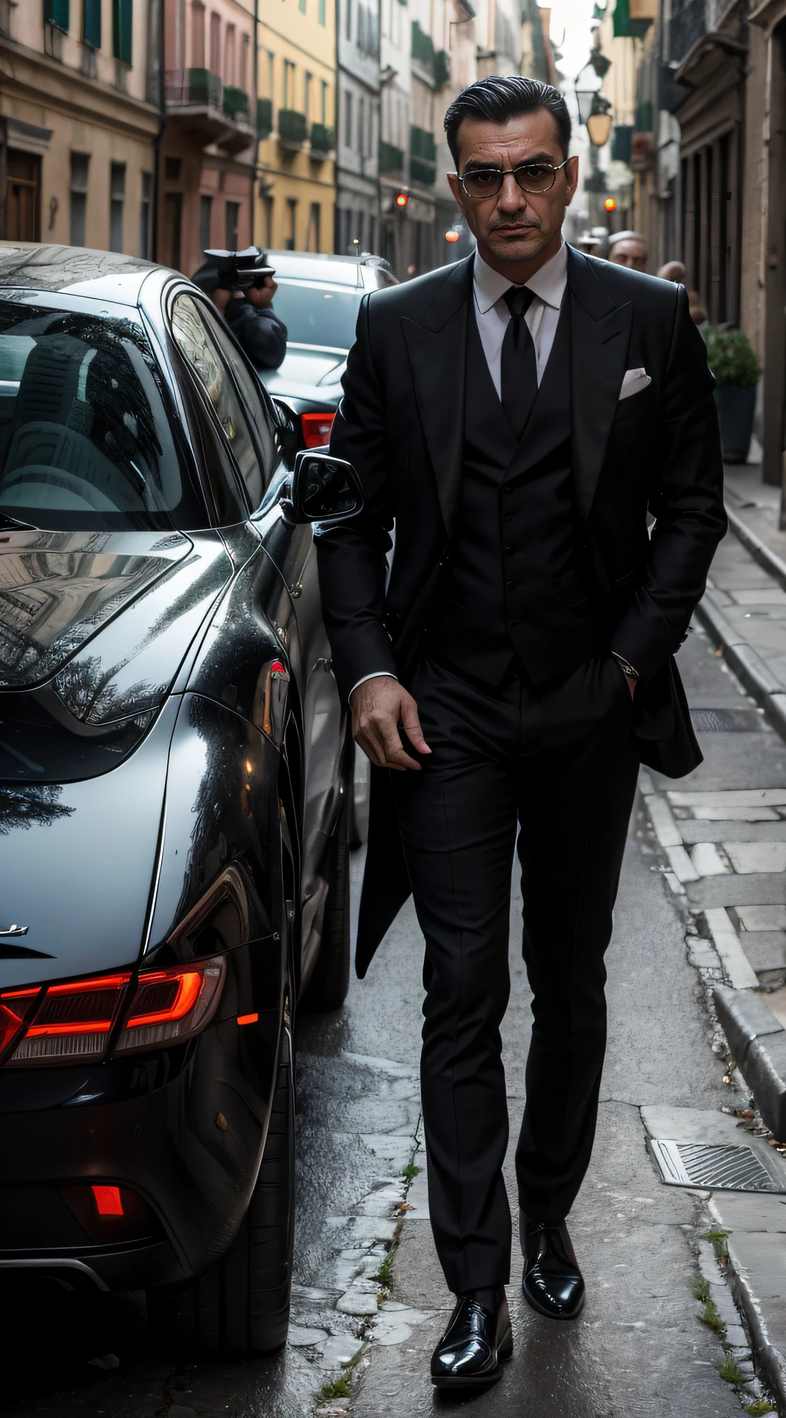 In an instant, you will be presented with typical Italian mafiosi, straight out of cinematic masterpieces. They are the embodiment of the Italian mafia saga, instantly recognizable in any crowd. In their black suits and wide coats, they look like characters in control of an underground empire.
Here in Turin, their homeland, these mafiosi own it all – from quaint little restaurants serving exquisite Italian wine to clandestine business deals conducted by candlelight in spacious cellars.
Their black cars with tinted windows race through the narrow streets like night-time phantoms. In their hands, they hold weapons ready to defend their interests, but in their eyes, there are hints of cunning and mystery.
These are the Italian mafiosi, forever etched into the history of Turin and the mythology of global mafia culture.