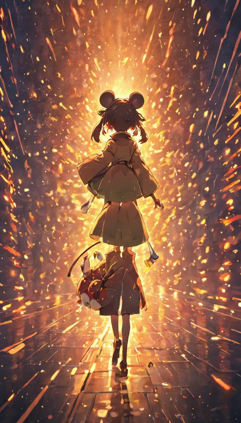 Mouse Chinese illustration movie lighting effects