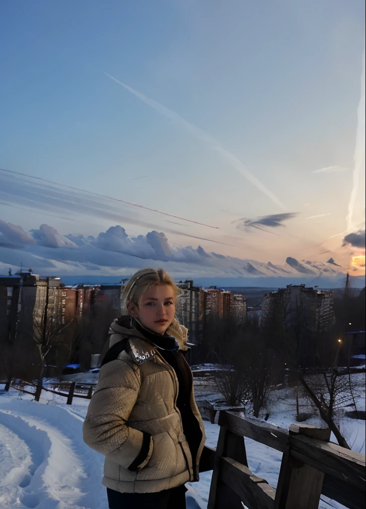 Zhigulevsk is considered to be one of the most attractive and beautiful places in our region. He is young - counting down the years from February 21, 1952. In 2022, We celebrated its 70th anniversary. There are no old buildings and architectural complexes in the city. Instead of, it can offer something more - the majestic beauty of the Zhiguli Mountains and the picturesque Volga expanses. 20-year-old blonde with a beautiful face against the background of the city