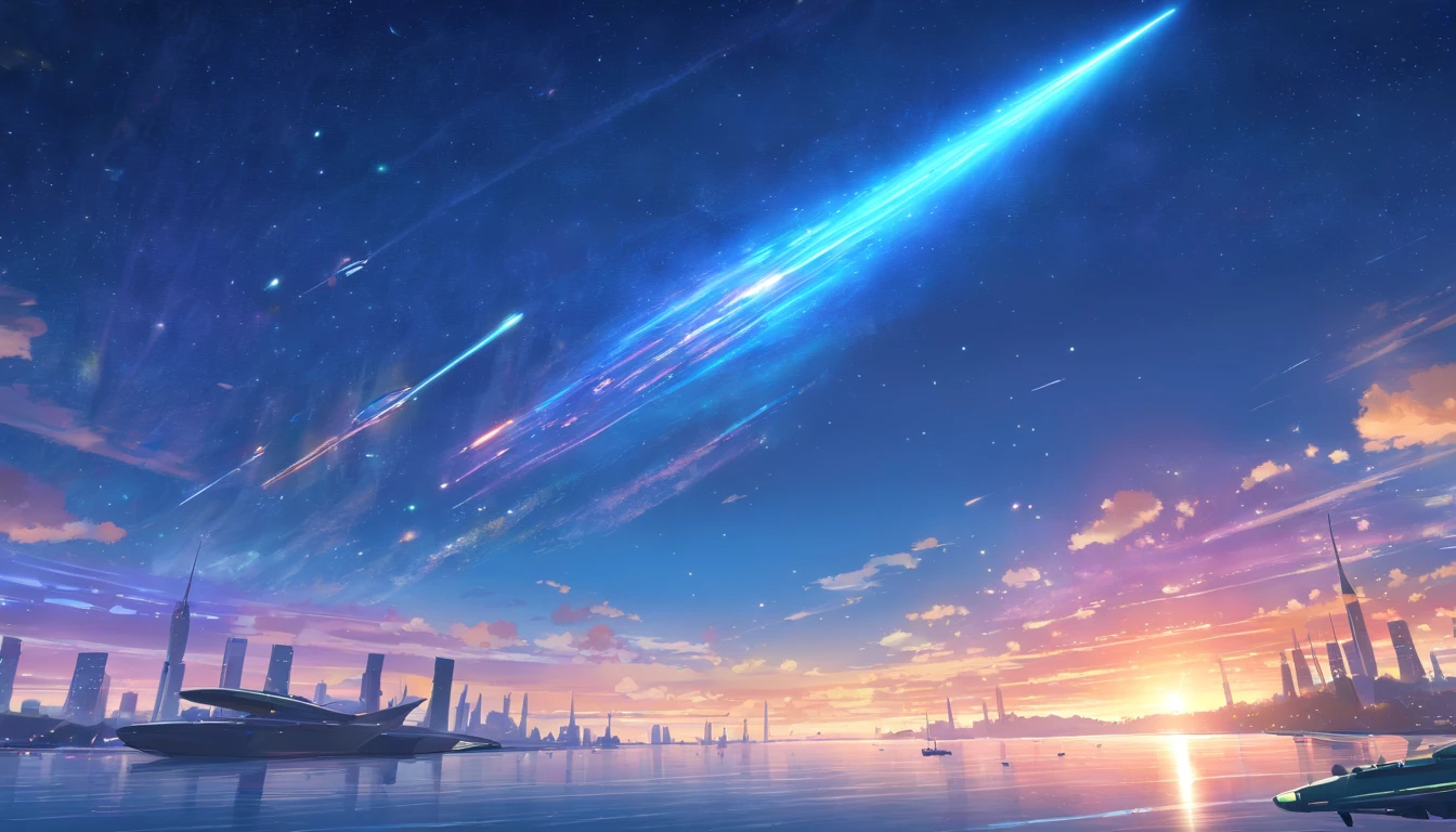 Illustrate a convoy of Alien interstellar ships traveling through a nebula-rich region of space. Each vessel represents a different alien race, showcasing the unity and diversity of life in the intergalactic sharp focus absolutely stunning art,highest quality art, highest resolution, hyper detailed,blue and green futuristic, samurai atmospheric,8k,64k, HD, unparalleled masterpiece, dynamic lighting, cinematic,
