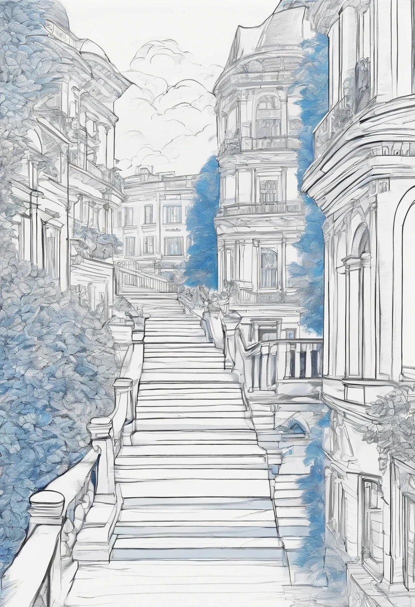 Blue hand drawn sketch, Line sketch, Simple line drawing Promoting movement and exploration is intrinsically linked to fostering a conducive learning environment.