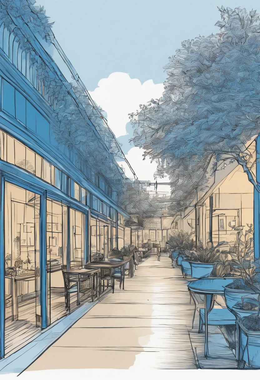 Blue hand drawn sketch, Line sketch, Simple line drawing Promoting movement and exploration is intrinsically linked to fostering a conducive learning environment.