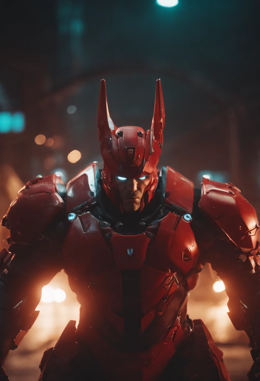 8k, masterpiece, minotour, mino, cyberpunk style, mechanical beast man