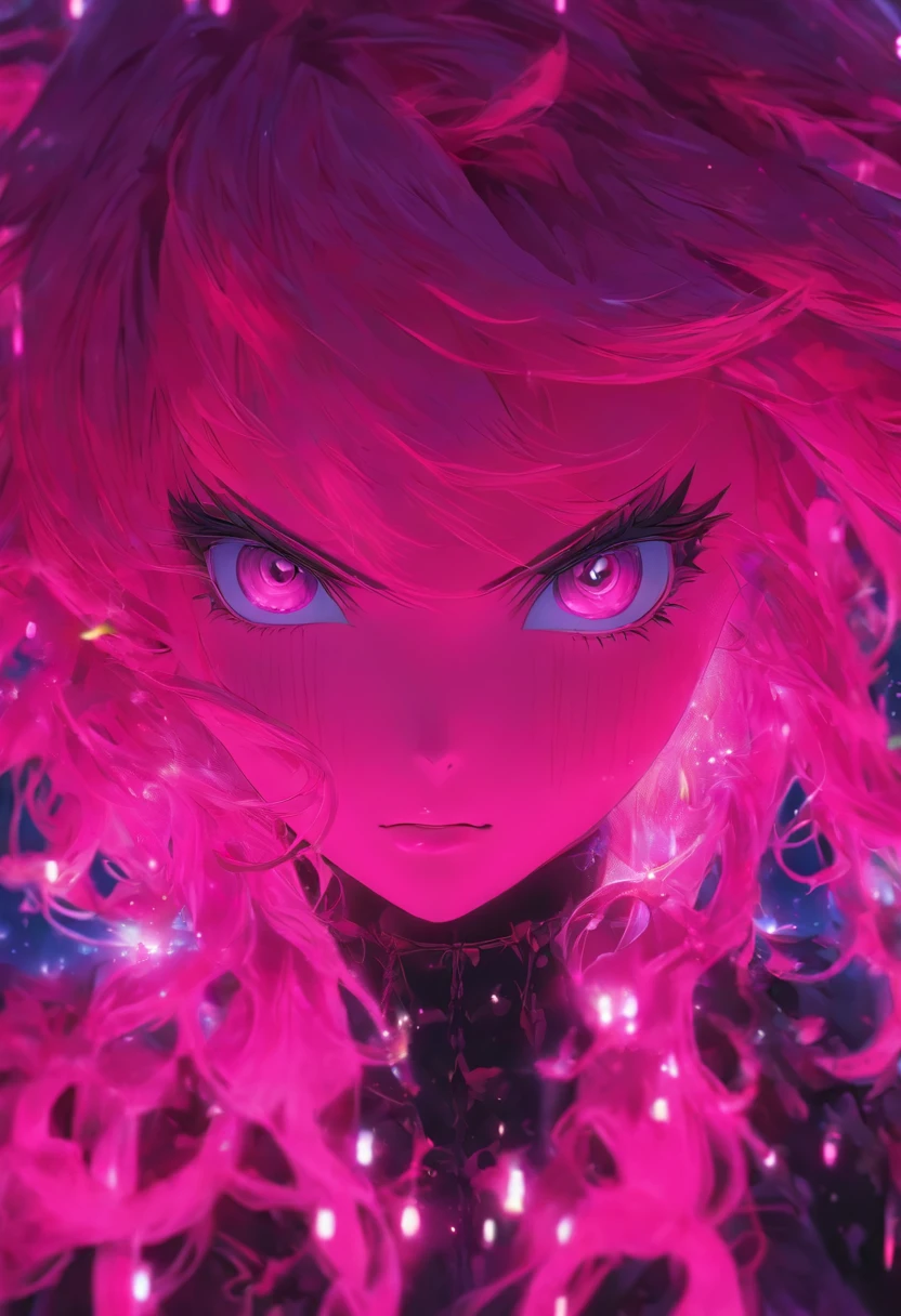 Pink hair, anime style, Gothic art, 8k, super detail, textured skin, high details, 16k, anatomically correct, masterpiece, 16k