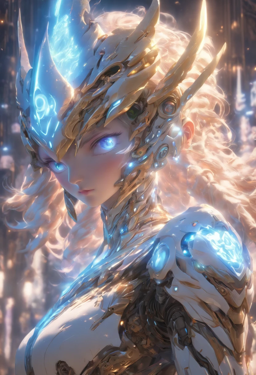 (Full body shot:1.4),(Wide Angle Shot) (long shot: 1.3), (Intricate details:1.4), (Masterpiece) , ((Anime Robot, Beautiful White Skin Golem, Angel, 1girl, Magic)), (Perfect Aesthetic Eyes:1.3) , (Detailed Eyes) , (Halo) , (Elden ring:1.4), (Wings:1.3), Glowing, Twintails Hair, Multicolored Hair, (Anatomically Correct Body:1.4) , Angry, (Perfect Face), Saenyo Ancalagon Majestic Guardian Knight | Ultra Detailed Robotic Armor | Cinematic Lighting | Intricate filigree metal design | 16k | Unreal Engine 5 | Octane Render | 3d, (anatomically correct :1.4), (Ultra Detailed, Fantasy Background, Blush, Solo, Fightning Stance), (magic circle:1.3), Lightning Effect, (Ray Tracing), Show Your Ability A.I., (Glowing Eyes) , (Particles Glowing) , 16k Wallpaper, Robot Female, Trending on Pintrest, By Nimox AI, UHD