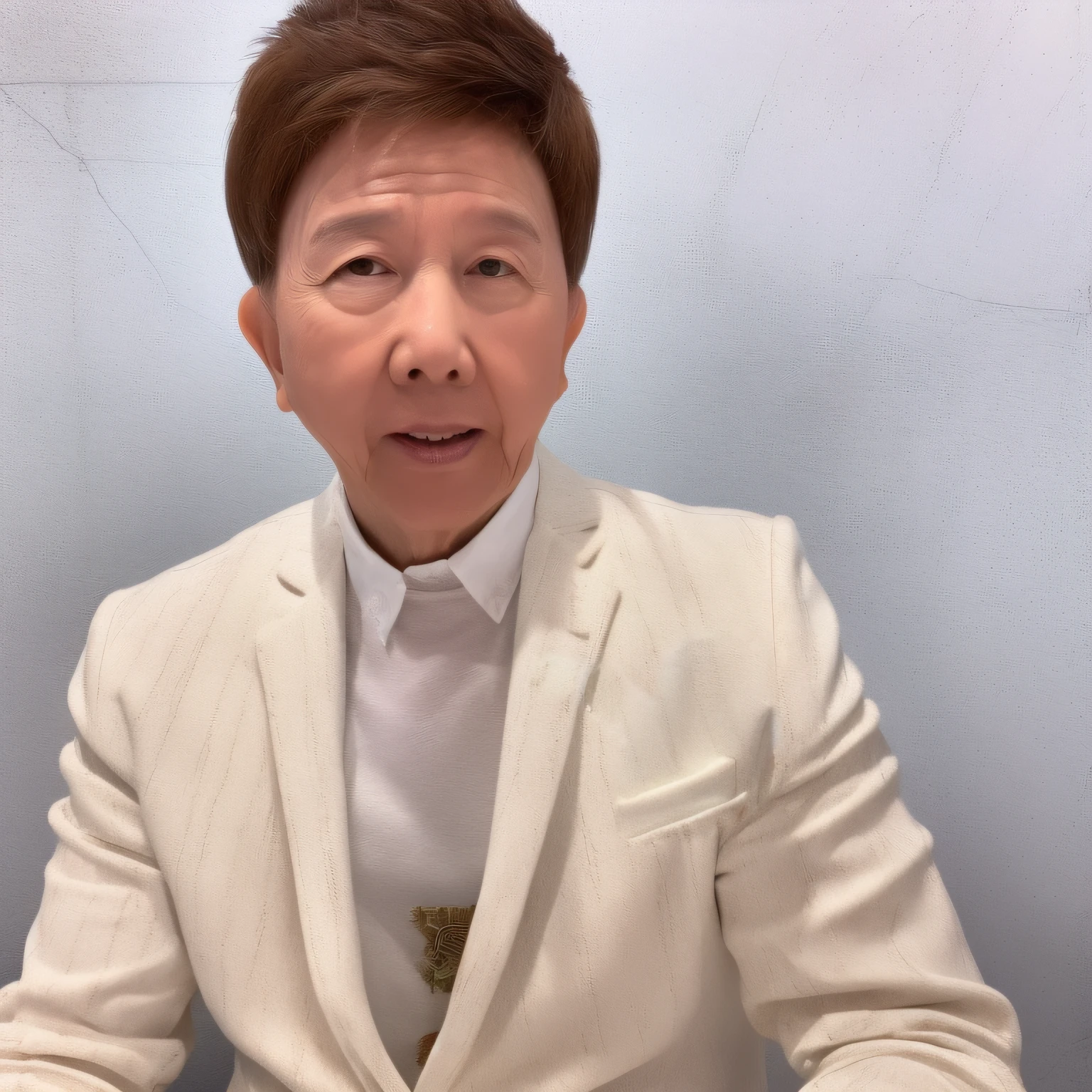 White suit