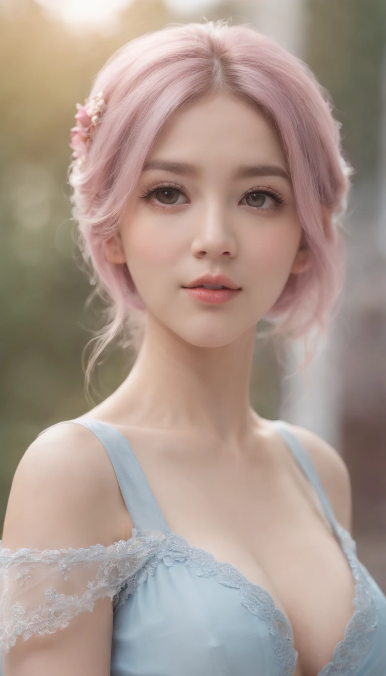 Naked 10 Year Old School Girl Holdings Books, Full Body, Cute Baby Face, Yellow And Purple Hair, Angry Face, Full Body, Naked, Big Huge Boobs With Brown And Pinkish Nipple, Half Sleeve, 4K, Ultra Realistic, High Qualities.
