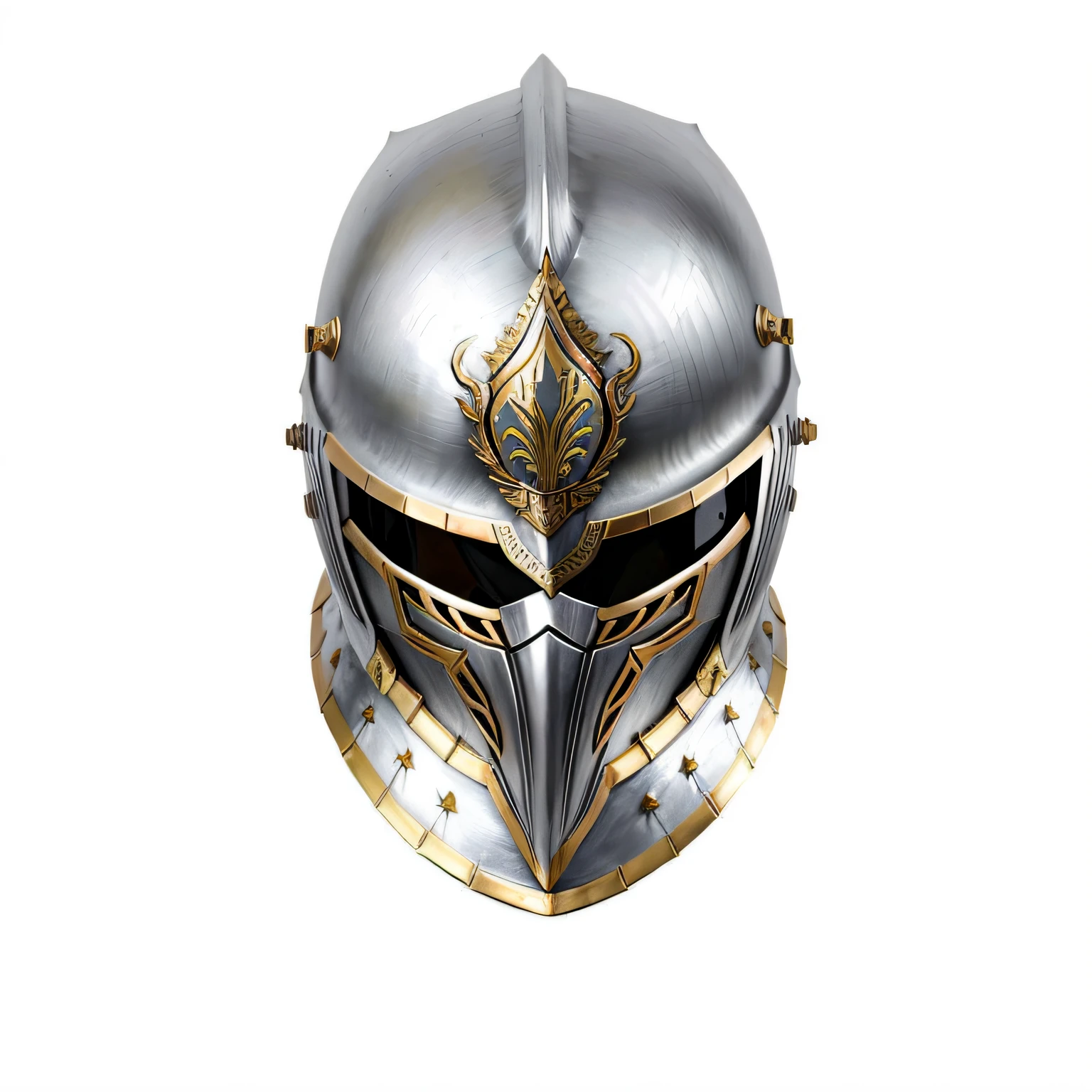 um close up de um capacete com uma cruz sobre ele, capacete de cavaleiro, capacete de cavaleiro pesado, capacete de coroa grande, Ornate metal helmet, capacete de ferro, cavaleiro usando capacete, Leme de ferro, armadura de prata com fino acabamento dourado, leme, Armadura de prata com acabamento dourado, capacete dourado, iron mask and helmet, capacete detalhado, cavaleiro cruzado sagrado medieval, dragon-shaped helmet, dragon helmet