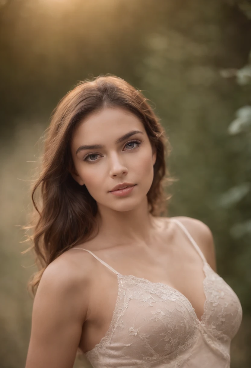 FEMME SEXY, 20 ans, mince, athletic, shiny tanned skin, Huge-breasts, Taille fine, cheveux bruns, lingerie, Realstic, photographie, real, naturel
