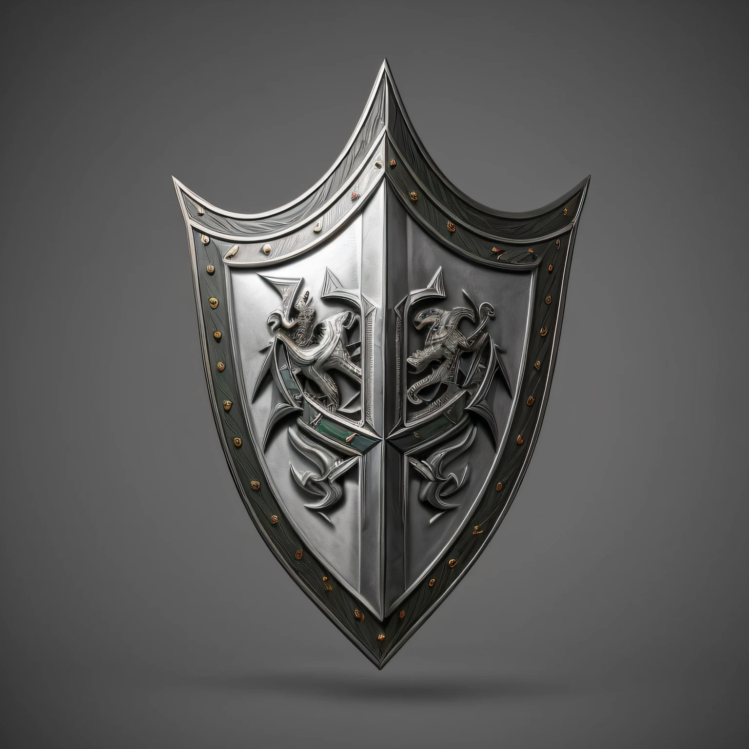 um close up de um escudo de metal com uma cruz sobre ele, escudo de fantasia, design do escudo, metal shielding, placa de blindagem, Armadura Paladina, segurando arma e escudo, Item de jogo de RPG, Sheild, Espada e escudo, emblema do escudo, rpg item render, crista de metal afiada, escudo, armadura realista, armadura elegante, ornate steel armor, , photografia profissional,(obra prima)(Ultra realista),(Ultra Dealhado),(melhor qualidade),(Ultra Detalhado),(simetria perfeita:1.3)