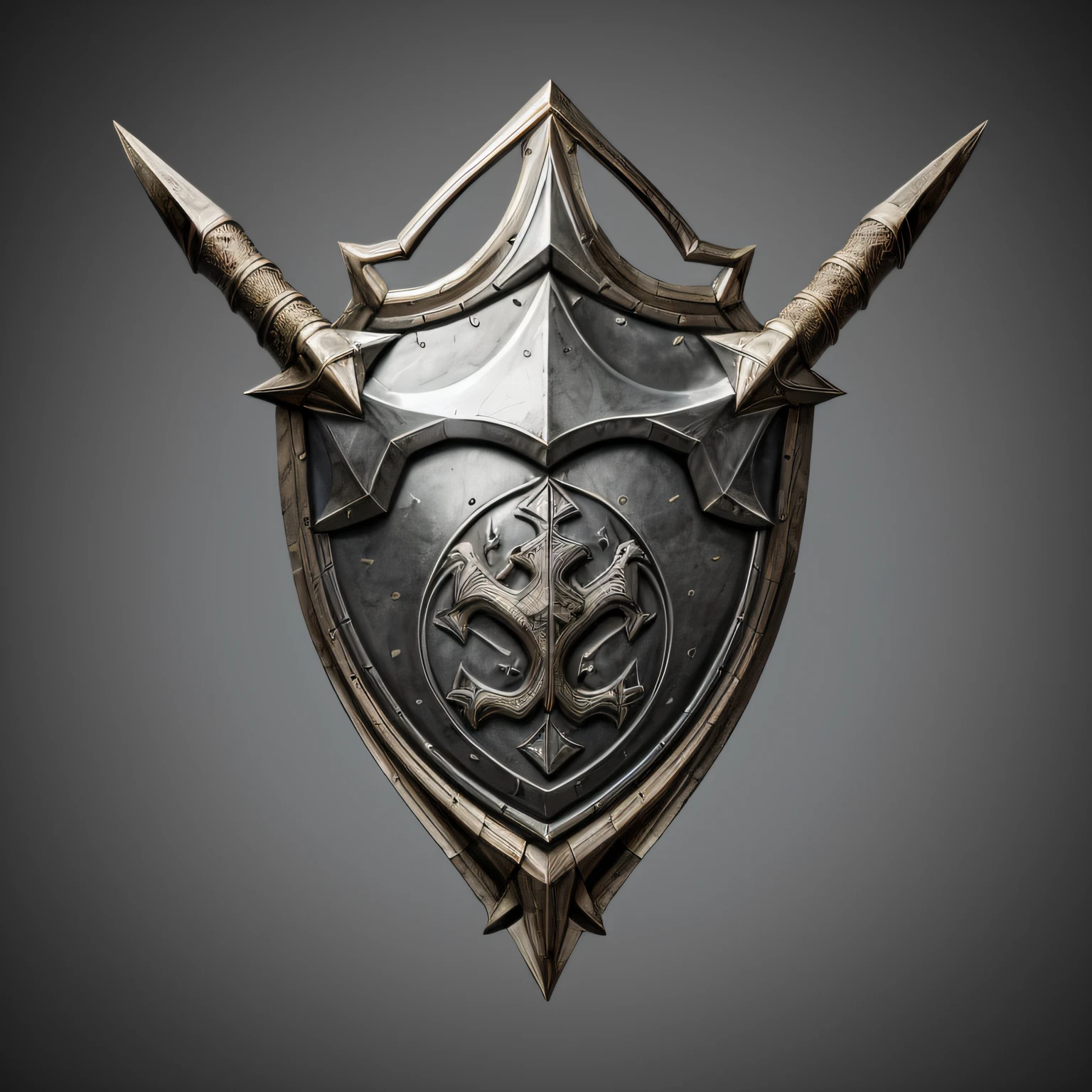 um close up de um escudo de metal com uma cruz sobre ele, escudo de fantasia, design do escudo, metal shielding, placa de blindagem, Armadura Paladina, segurando arma e escudo, Item de jogo de RPG, Sheild, Espada e escudo, emblema do escudo, rpg item render, crista de metal afiada, escudo, armadura realista, armadura elegante, ornate steel armor, , photografia profissional,(obra prima)(Ultra realista),(Ultra Dealhado),(melhor qualidade),(Ultra Detalhado),(simetria perfeita:1.3)