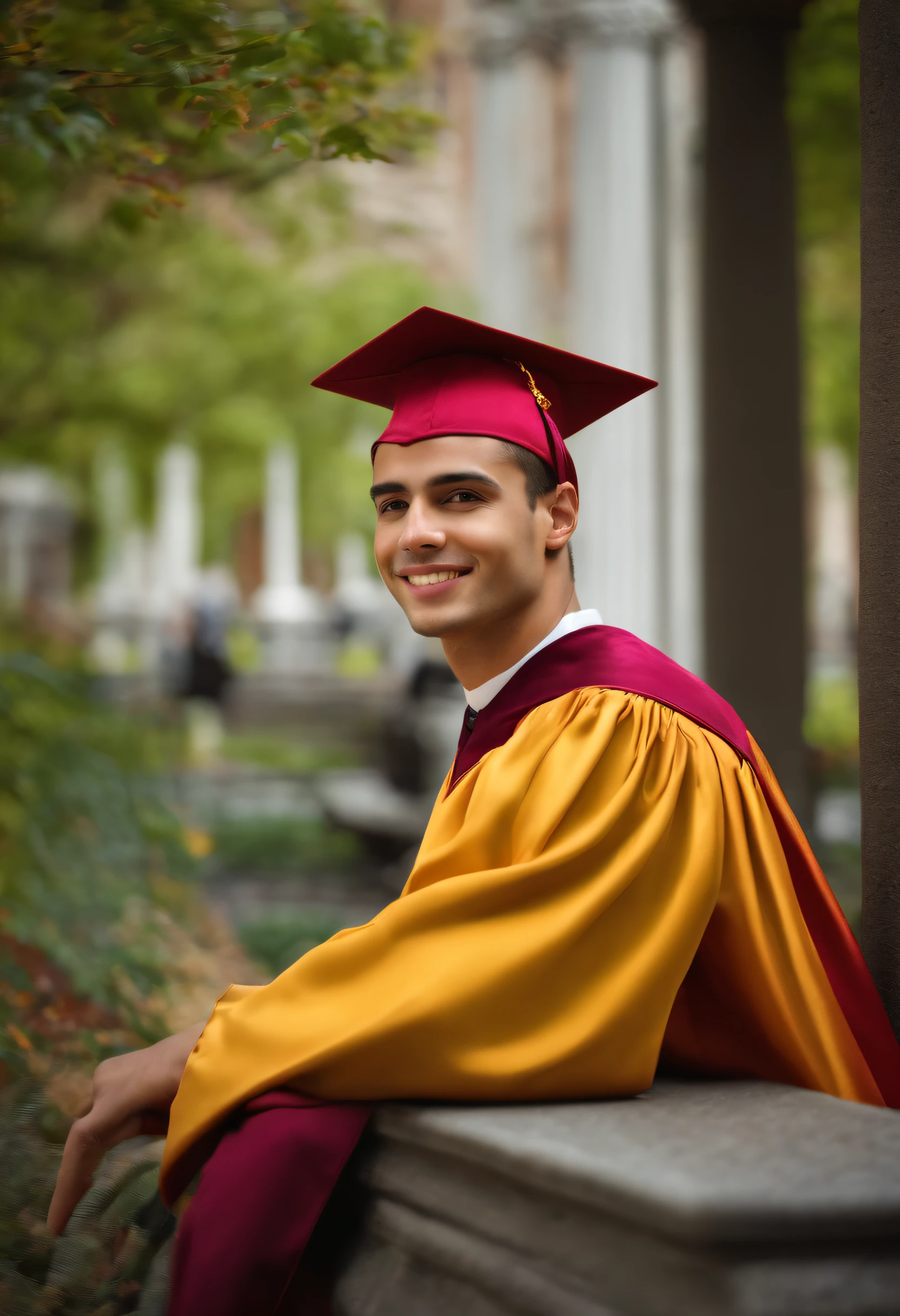 Male graduate student