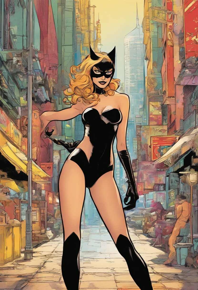 naked cat-woman