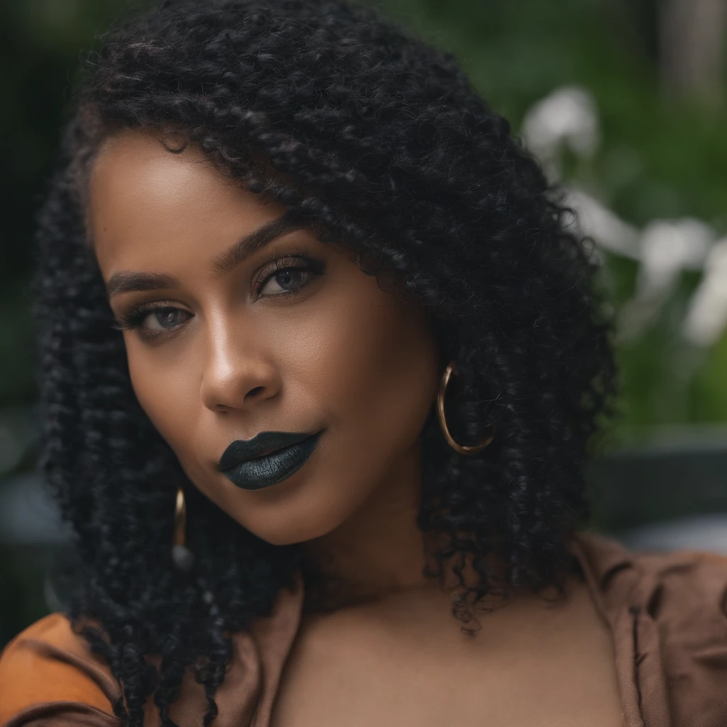 ((Best Quality)), ((Masterpiece)), ((Realistic)) and ultra-detailed photography of a 1nerdy biracial african girlgirl with goth and neon colors. She has ((turquoise hair)), wears a techwear jacket and exudes a vibe ((beautiful and aesthetic)), sexy, underboobs, hot 8k photo realistic