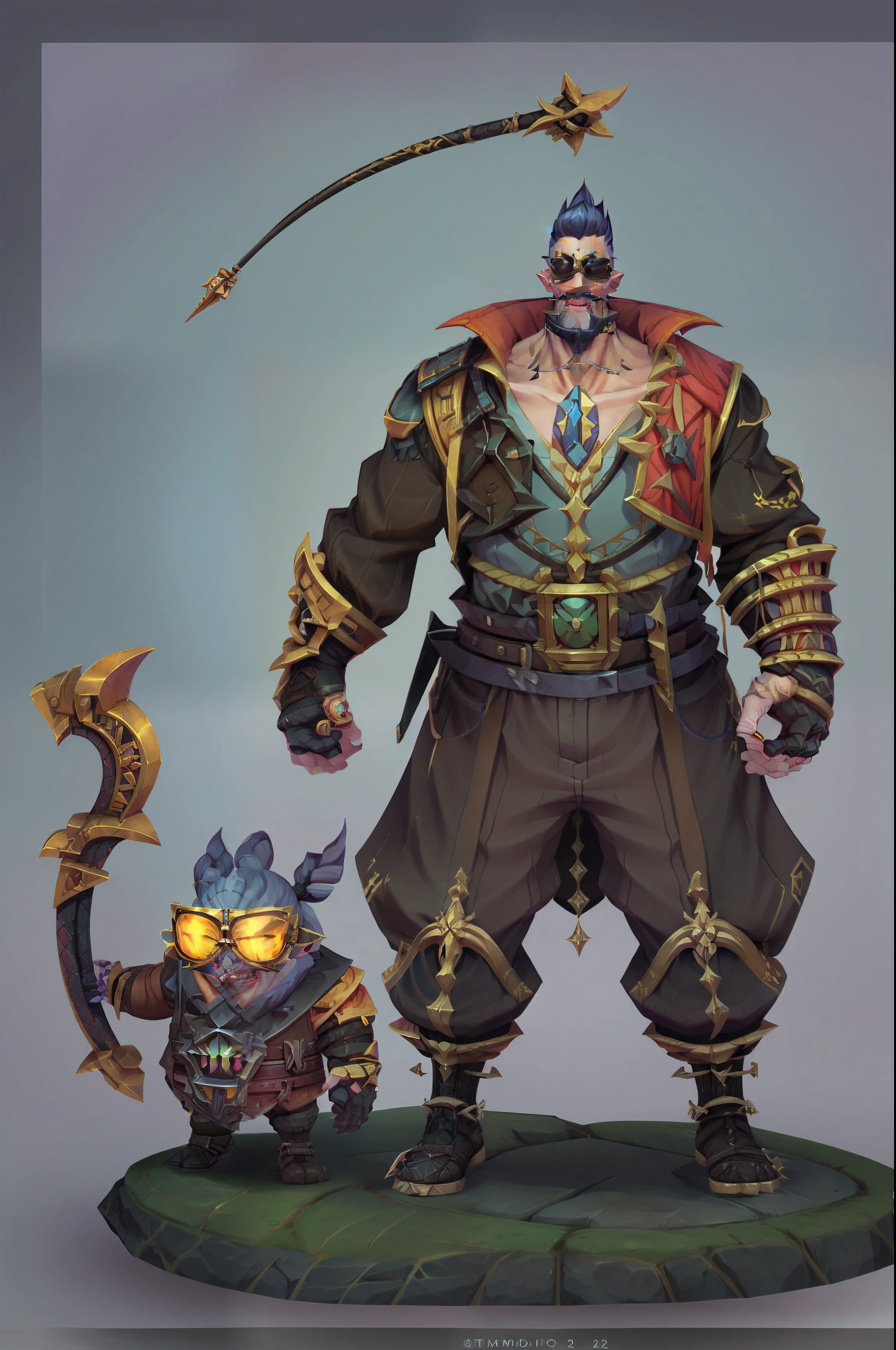 anime - style illustration,A banker in a fancy suit with a diamond cane in his hand, black sunglasses and a big black back hairstyle, rob rey and kentarõ miura style, anime style illustration, artgerm and lois van baarle, stylized anime, anime in fantasy style, 2d game fanart, game illustration, 2 d anime style, roleplaying game art