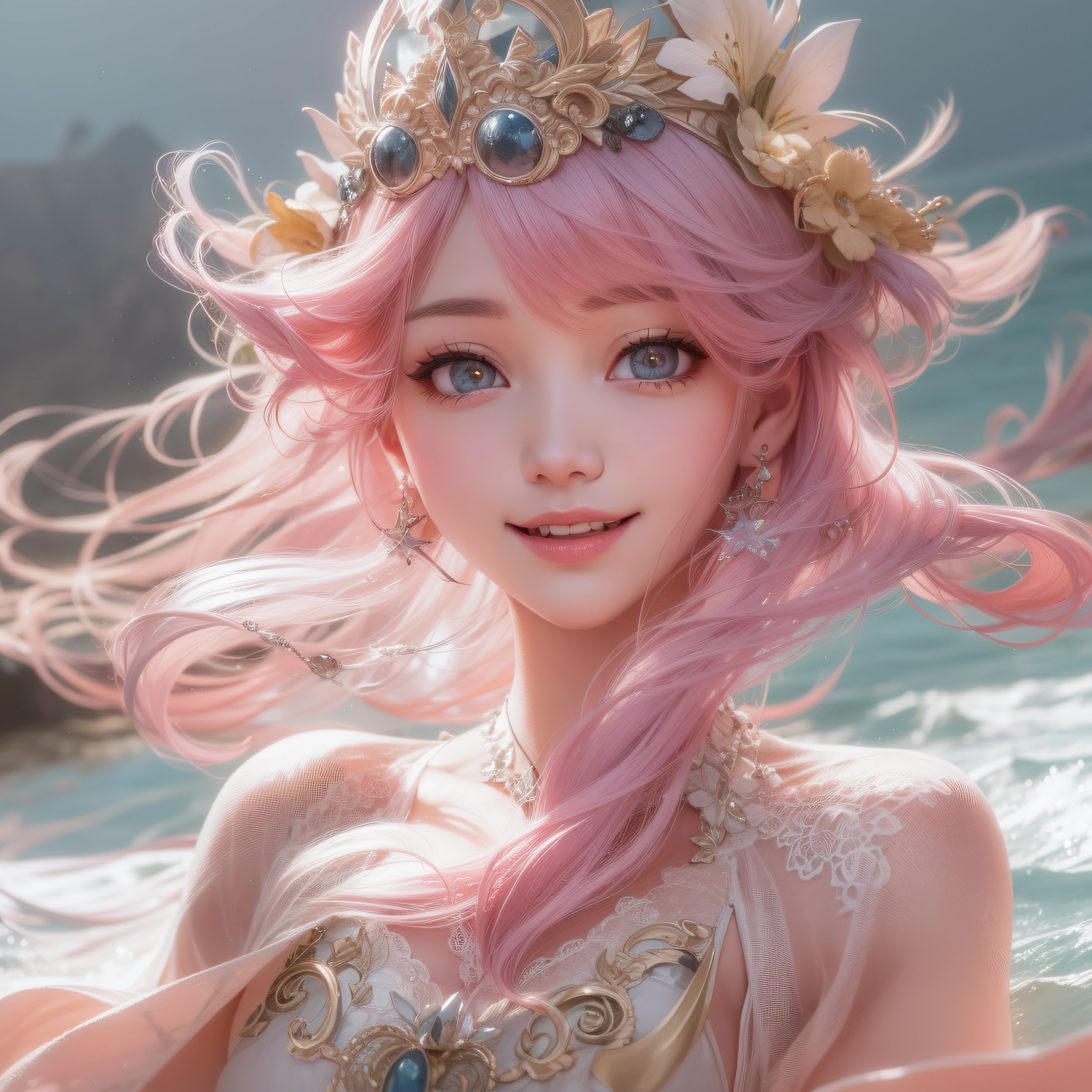 8K,schoolgirls,whiteskin,Manteau blanc,Eau,Mare,pantiess --auto