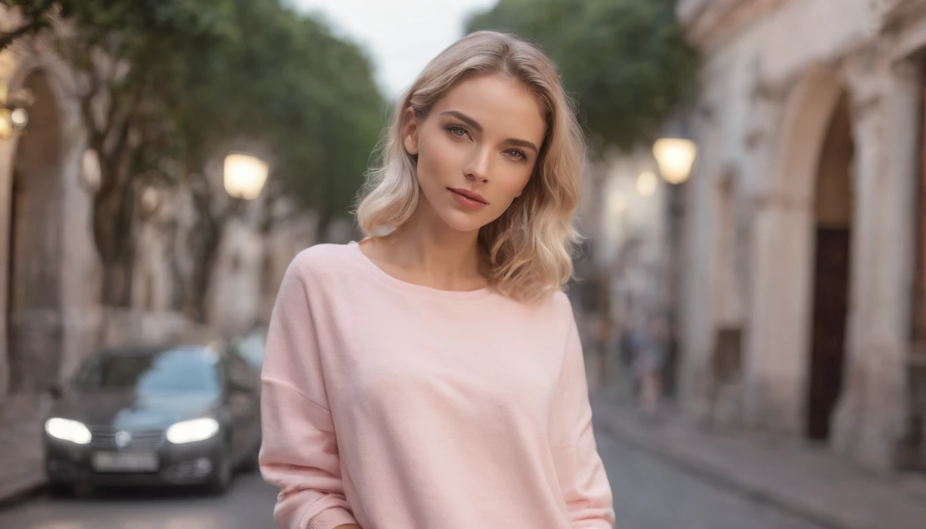 ultrarealistisches Foto, full entire body, best quality, Meisterwerk, schwarze Frau, Schwarze Haut, Beautiful face, White hair, Platinblonde Locken, Jeans tragen: 0.91 und schwarzes Sweatshirt, Realistische, glatte Haut, Ultra-realistische Haut, pastellfarbenes Neon, Nacht, Dynamische Beleuchtung, on a street in Rio de Janeiro, (Dynamische Pose:1.10), (Gute Zusammensetzung:1.10), (Dezente Beleuchtung:1.10), (Zuerkannt:1.10), ((atemberaubend:1.10:1.35)) , ( Prim-Arbeit :1.10), (Hochdetaillierter Skin:1.2), (filmic grain:0.04), Partikeleffekte, __Kamera-Aufnahme_Modelle/Sigma__, NACHRICHTEN-TYP, Geschwindigkeitslinien, (perfect pretty young face:1.10) , (rosa :1.10)