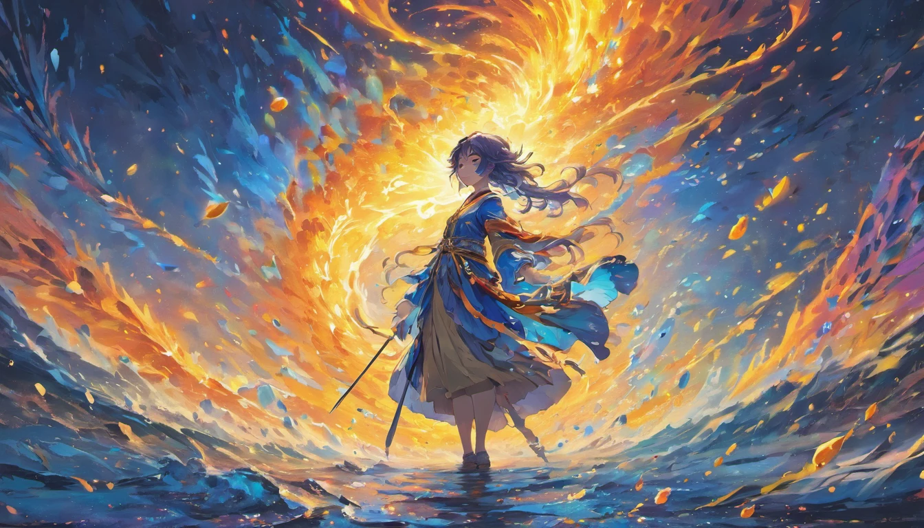 Close up, magical waterfall, stone steps, moonlight, forest, dark and mysterious, A Buddhist monk walking
Jupiter, splash art, a close up liquid luminous moon Buddha monk made of colors, silver, red, orange, purple, light yellow, grey golden, liquid fire,
peony flowers, filigree, filigree detailed, swirling fire flames, Galaxy, color drops, color waves, moonlight, splash style of colorful paint, hyperdetailed intricately detailed, unreal engine, fantastical, intricate detail, splash screen, complementary colors, fantasy, concept art, 8k resolution, masterpiece, oil painting, heavy strokes, paint dripping, splash arts, fantasy art, concept art, centered composition perfect composition, centered, intricated pose, intricated,AI_Misaki
colorful, ultra highly detailed, 32 k, Fantastic Realism complex background, dynamic lighting, lights, digital painting, intricated pose, highly detailed intricated, stunning, textures, iridescent and luminescent scales, breathtaking beauty, pure perfection, divine presence, unforgettable, impressive, volumetric light, auras, rays, vivid colors reflects, sf, greg rutkowski