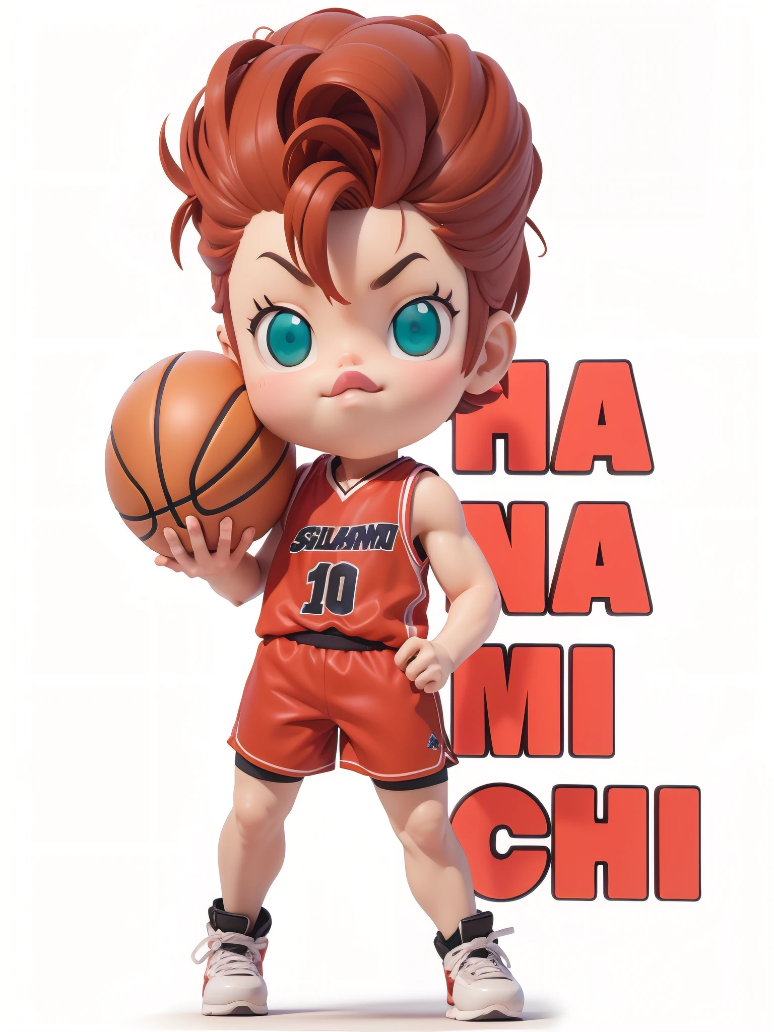 tmasterpiece,Best resolution,HighestQuali,Photorealsitic,photography of,Bubble Market Molly facial features,Figures,boys playing basketball:1.8,Slam Dunk Q Territory.3D,C4D