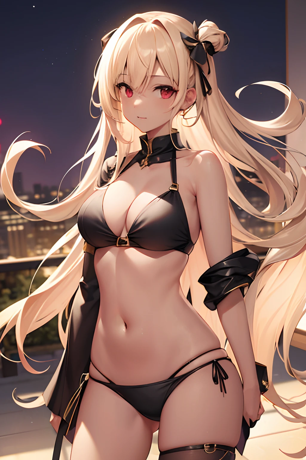 best quality, ultra-detailed, 8K CG, high resolution), (simple wallpaper),bikini