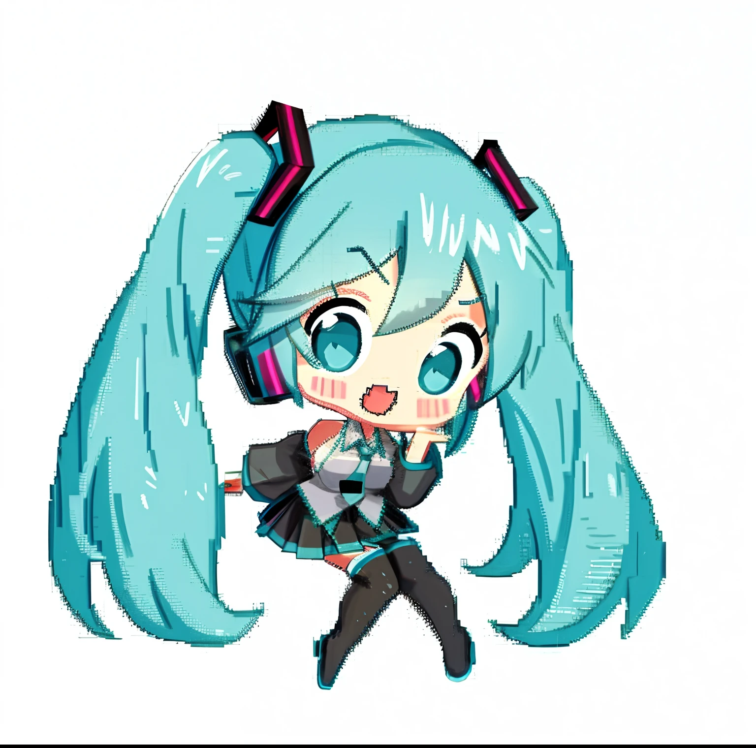 Big breasts Hatsune Miku