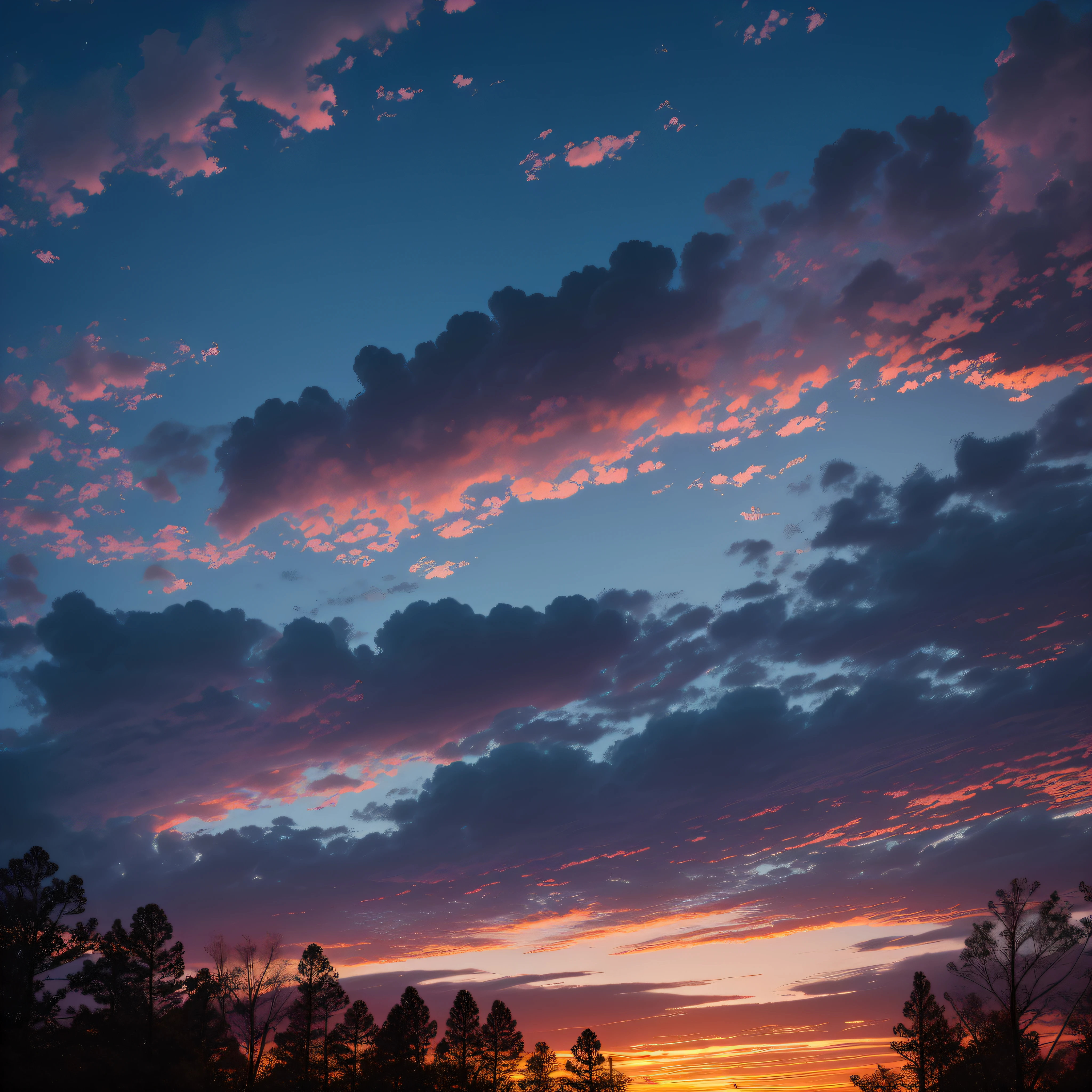 Afterglow: Lingering colors after the sun has dipped below the horizon.