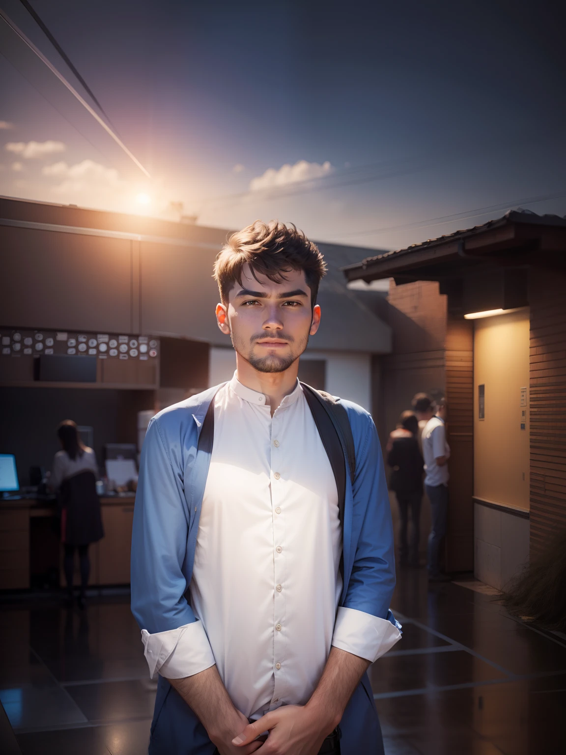 Change background to a professional background