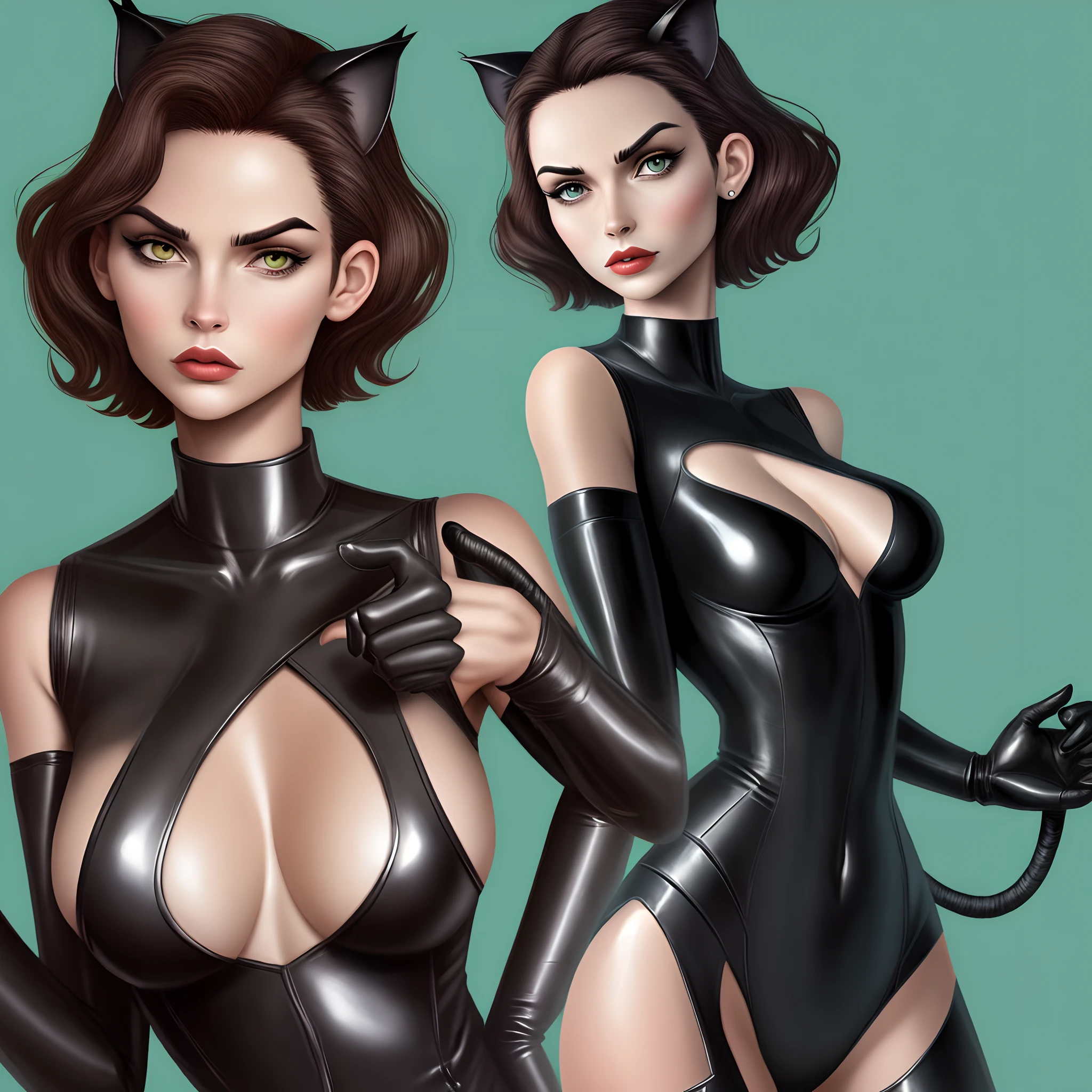 Two-dimensional Catwoman