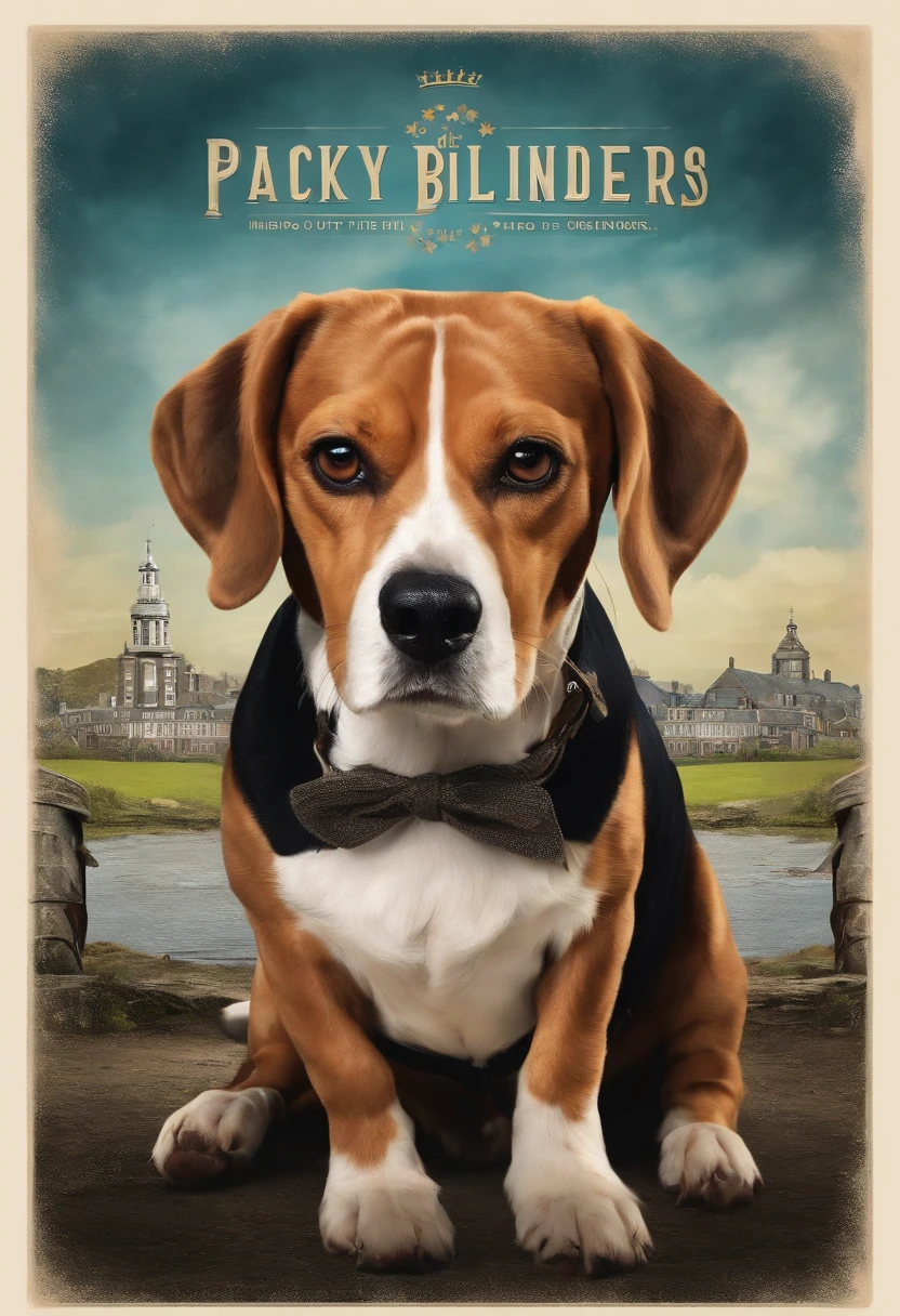 Beagle hero of the series Peaky Blinders