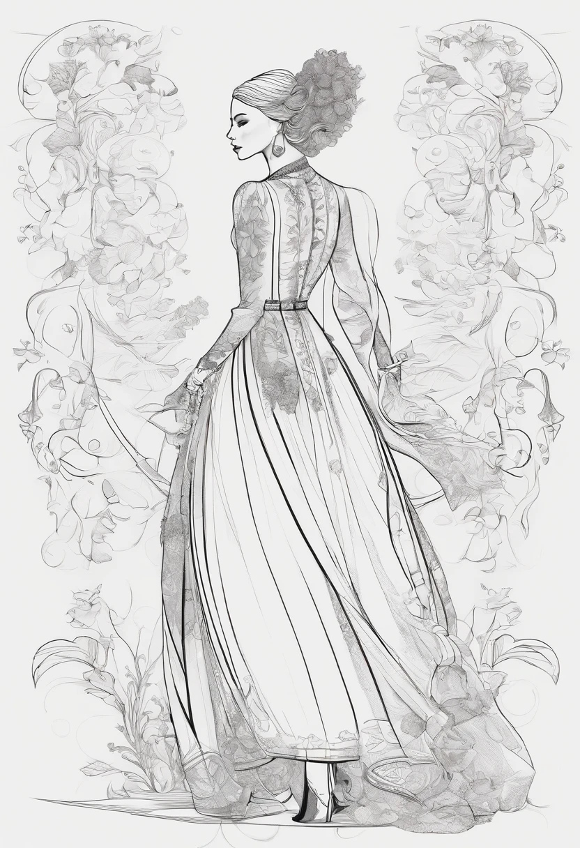Close-up of a woman in a dress and other items, Highly detailed character design, Great character design, Detailed character design, Colorful! Character design, detailed full-body concept, beautiful full-body concept art, # Character design, character design art, Beautiful character painting, [ Character design ], interesting character design, high quality character design, Character design, Full body character design
