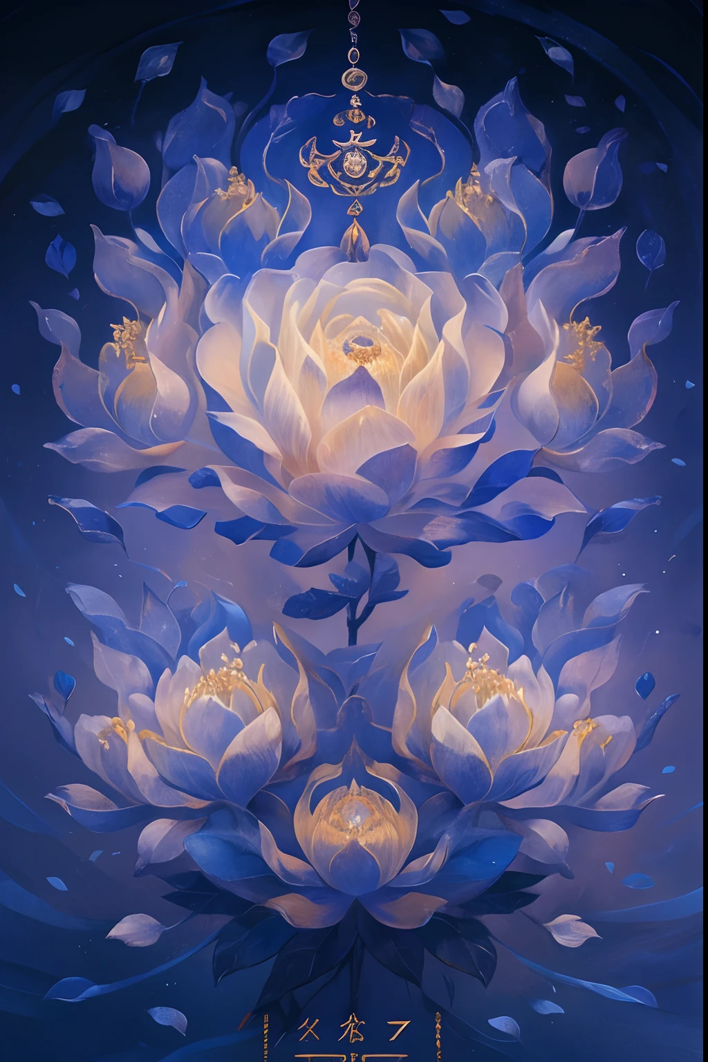 (tarot cards:1.4),Symmetrical up and down,Kizi,full bodyesbian,Fold your hands,Flowers bloom,(Extremely detailed:1.1),tmasterpiece,super-fine,best qualtiy,8K