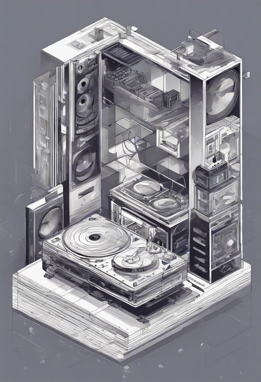 As Lily continues to explore the sensation of the sticky DJ decks, she lets out an unexpected gasp, followedthoroughly embracing the unusual feeling.