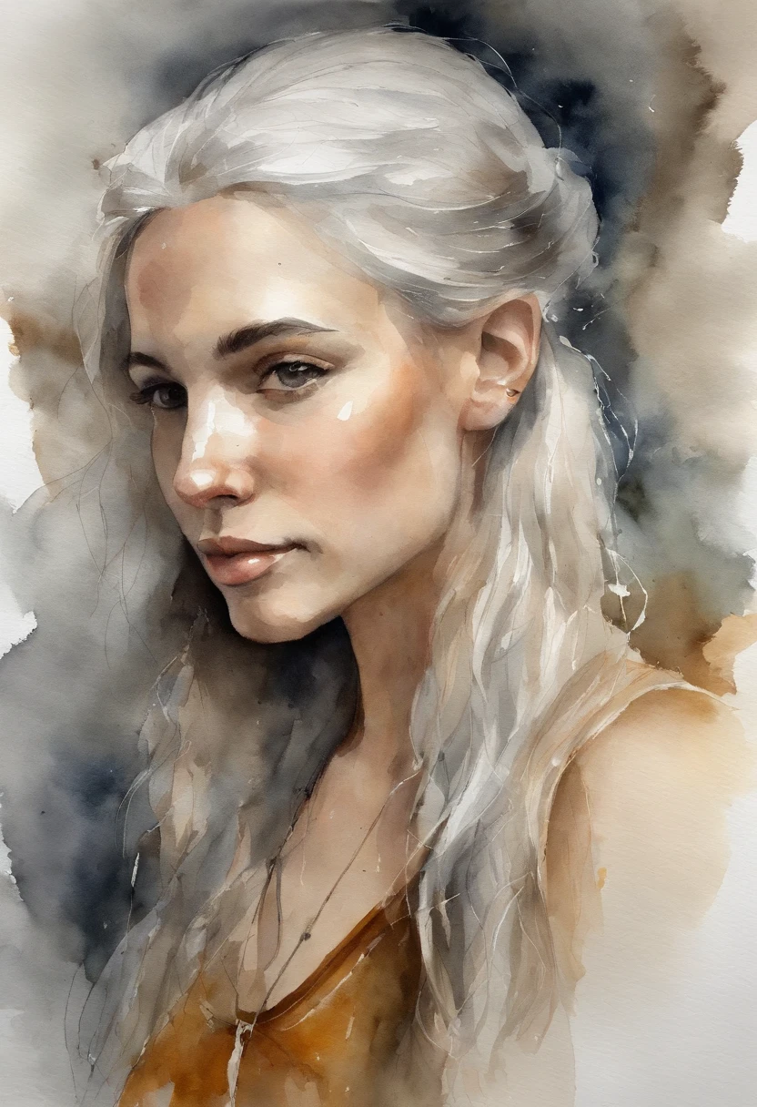 A teenager with a combing middle score,Silvery-white hair,Suspenders,cinematic style,golden section,a slight light,collage