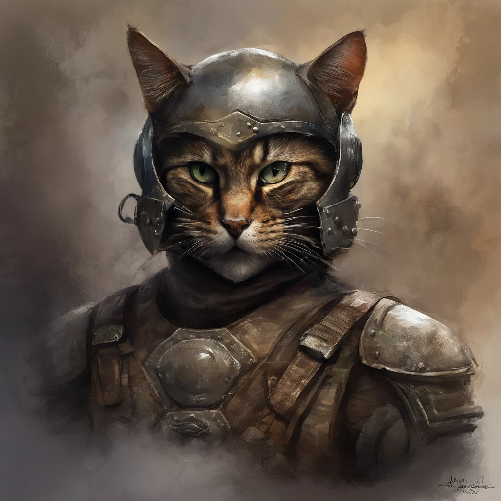 qualidade superior, dramatic lighting, menacing pose, olhar feroz, epic atmosphere, (((Cat head shaped helmet))), (((tiro de corpo inteiro))),gato de metal, Ciborgues, estilo cyberpunk, mechnical, ((detalhes intrincados)), NFFSW, ((detalhes intrincados, Hiperdetalhes)), incandescent bulbs, Cinematic Shot, vinheta, bokeh efeito beckground, Gato), (tiro de corpo inteiro).