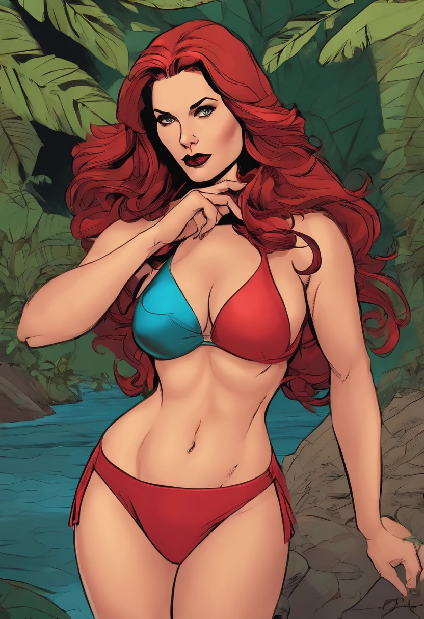 scarlet witch in a bikini