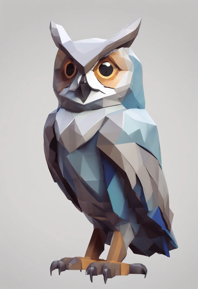 (obra maestra, La mejor calidad, realista:0.5), furry, anthro,((owl:1))
