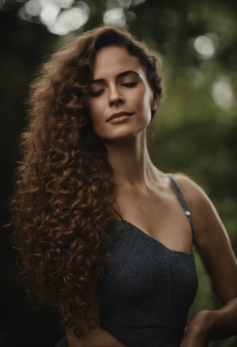 Retrato 2 fotos antes e depois de um cabelo, in the before this hair is hard, ridigo, feio, com frizz, curly and in the aftermath this hair is smooth and moisturized beautiful