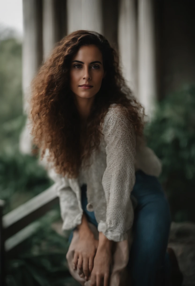 Retrato duas fotos: one of a woman with hair that is hard, ridigo, feio, com frizz, cacheado e outra dessa mesma mulher com cabelo liso e hidratado bonito
