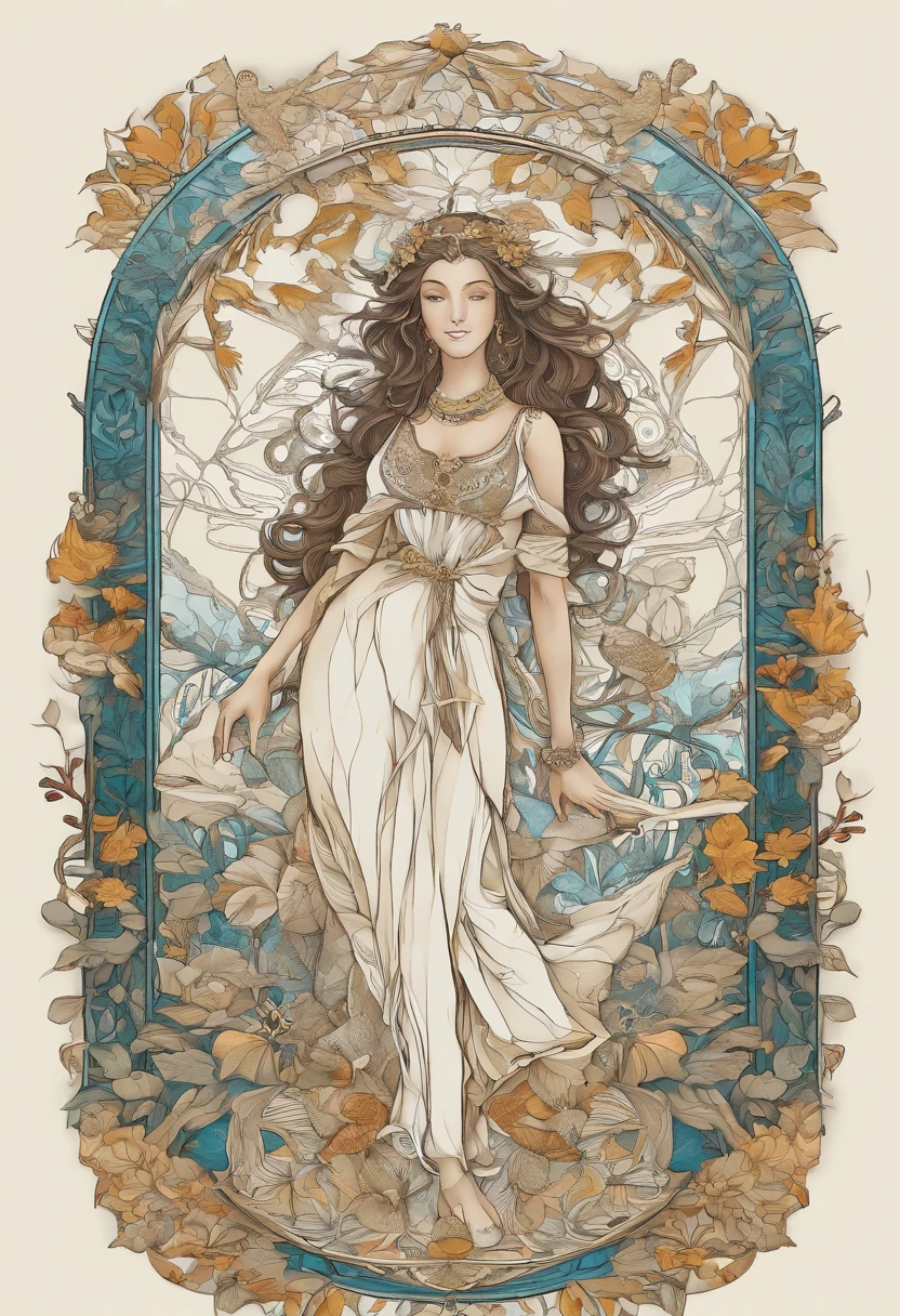 (1girll:1.3),full bodyesbian, Abstract art, style of rebecca guay,Fractal art,Colorful,
style-swirlmagic, (Masterpiece, Best quality, High quality, A high resolution, Ultra-detailed),