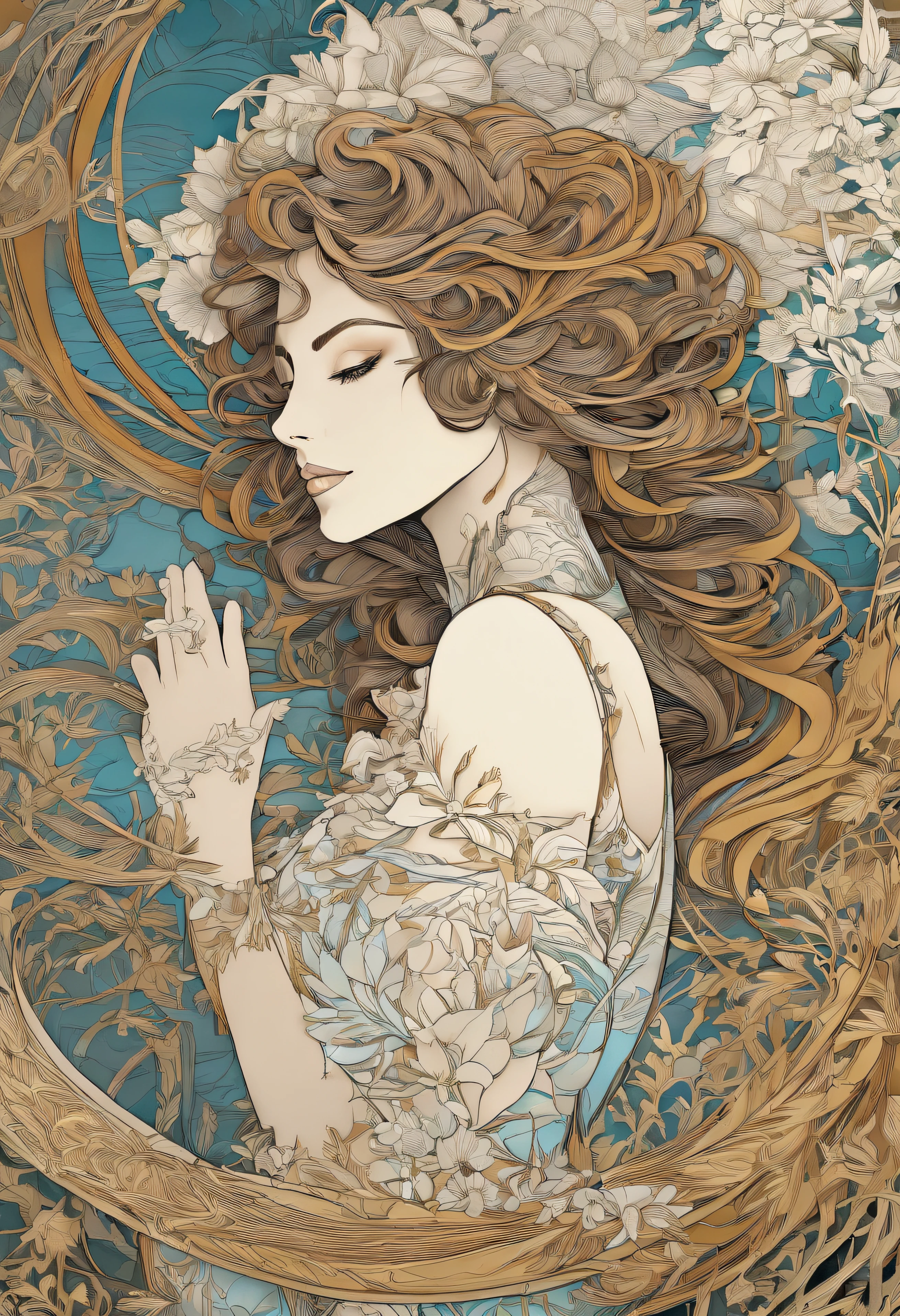 (1girl:1.3),full body, abstract art, style of rebecca guay,fractal art,colorful,
style-swirlmagic, (masterpiece, best quality, high quality, highres, ultra-detailed),