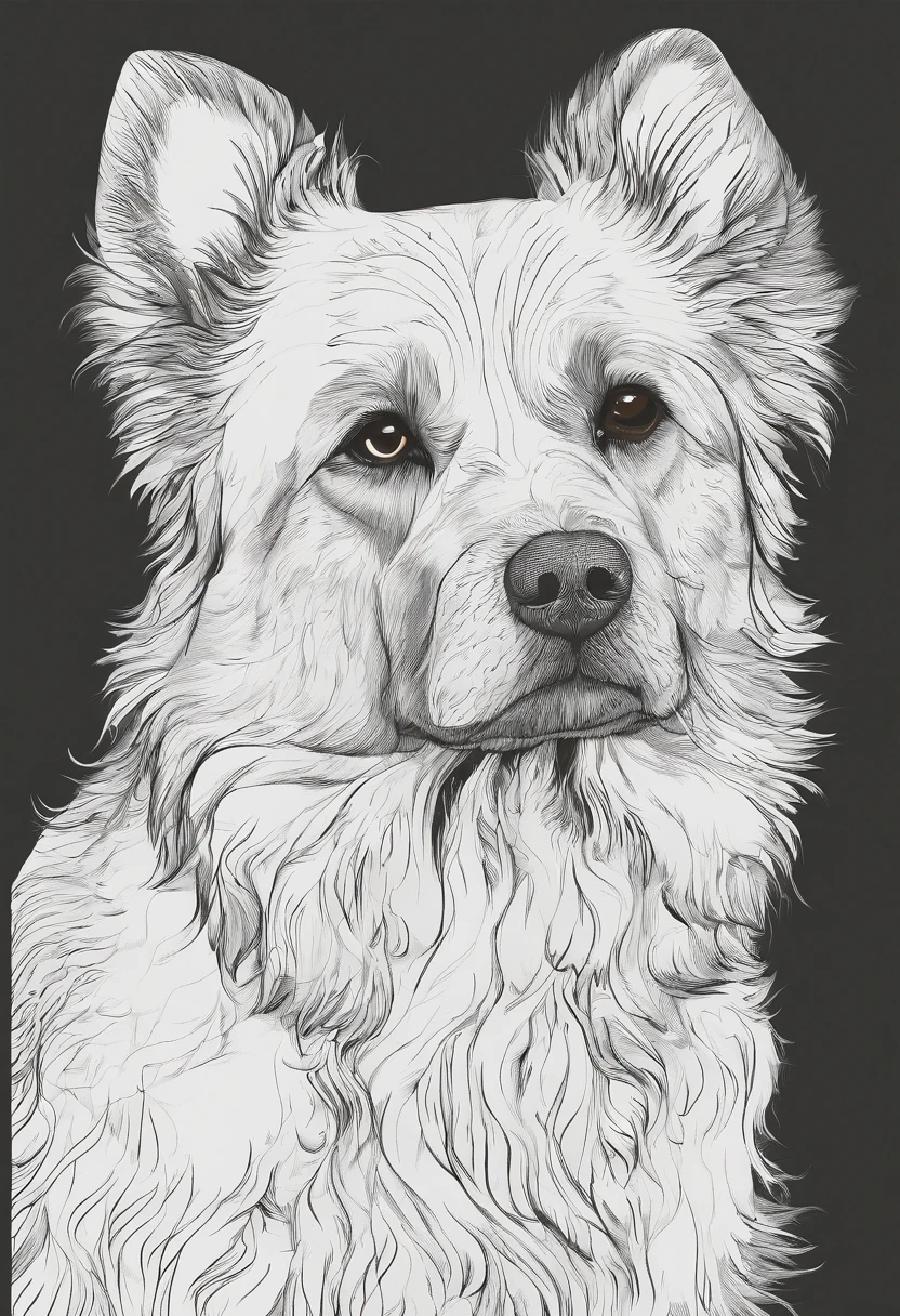 A dog