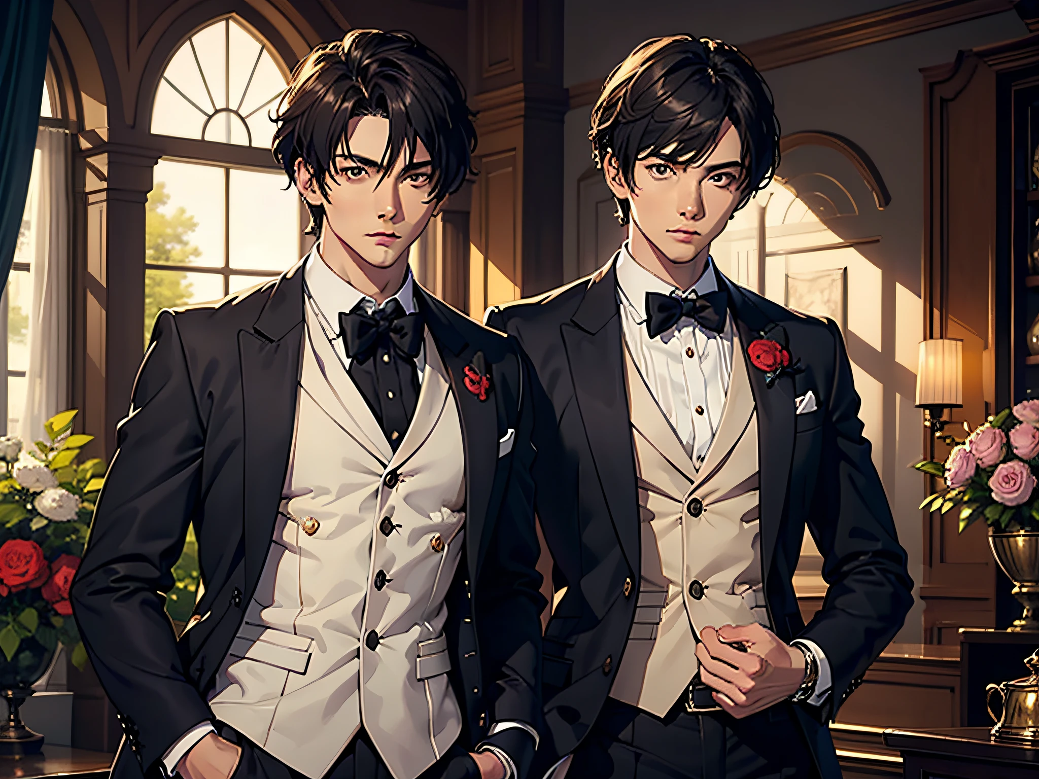 Rich and handsome young master