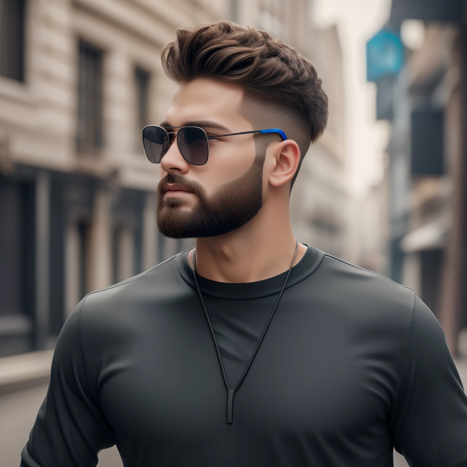 A boy realistic face with beard no change 8k Ultra hd